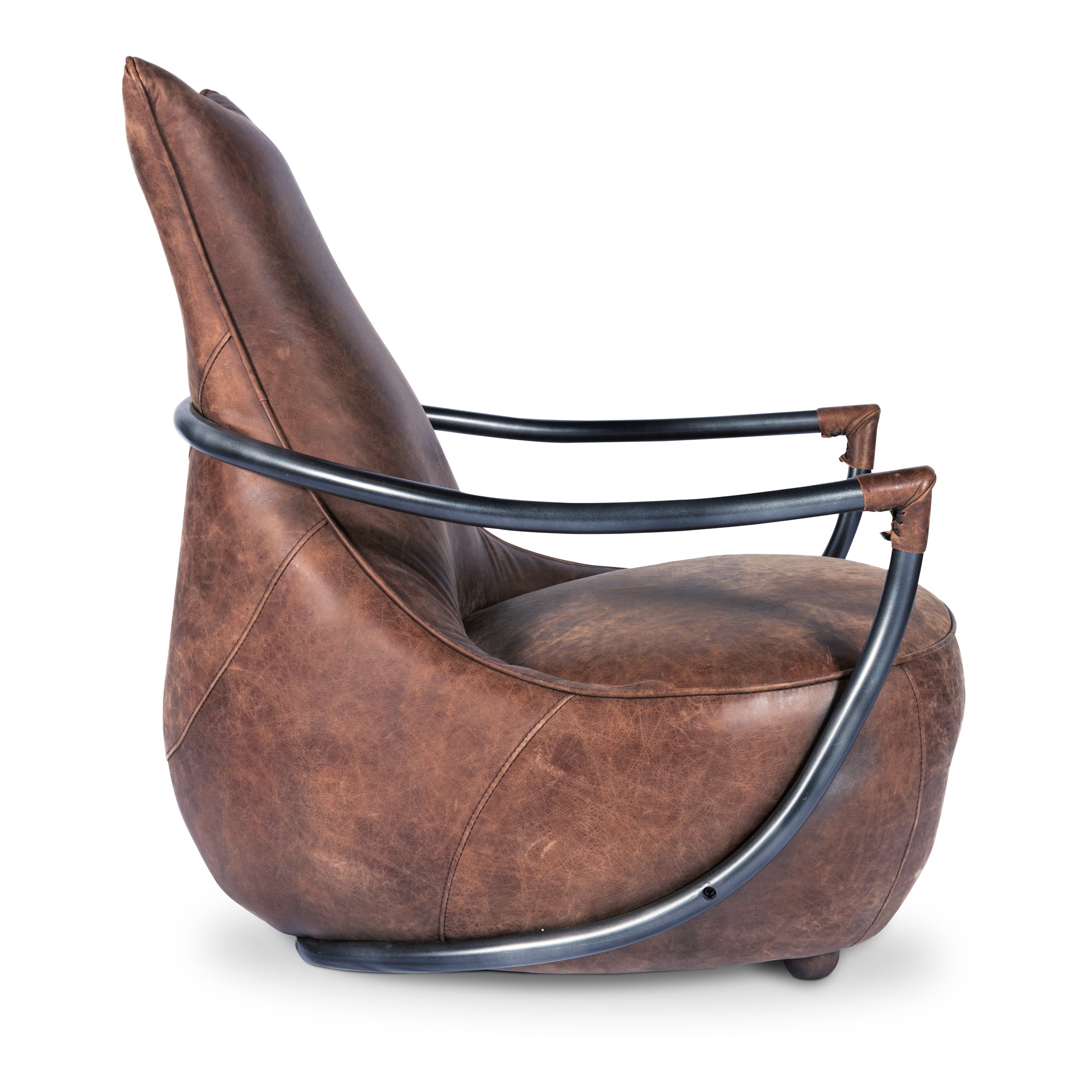 Moes Carlisle Club Chair Brown PK-1026-03