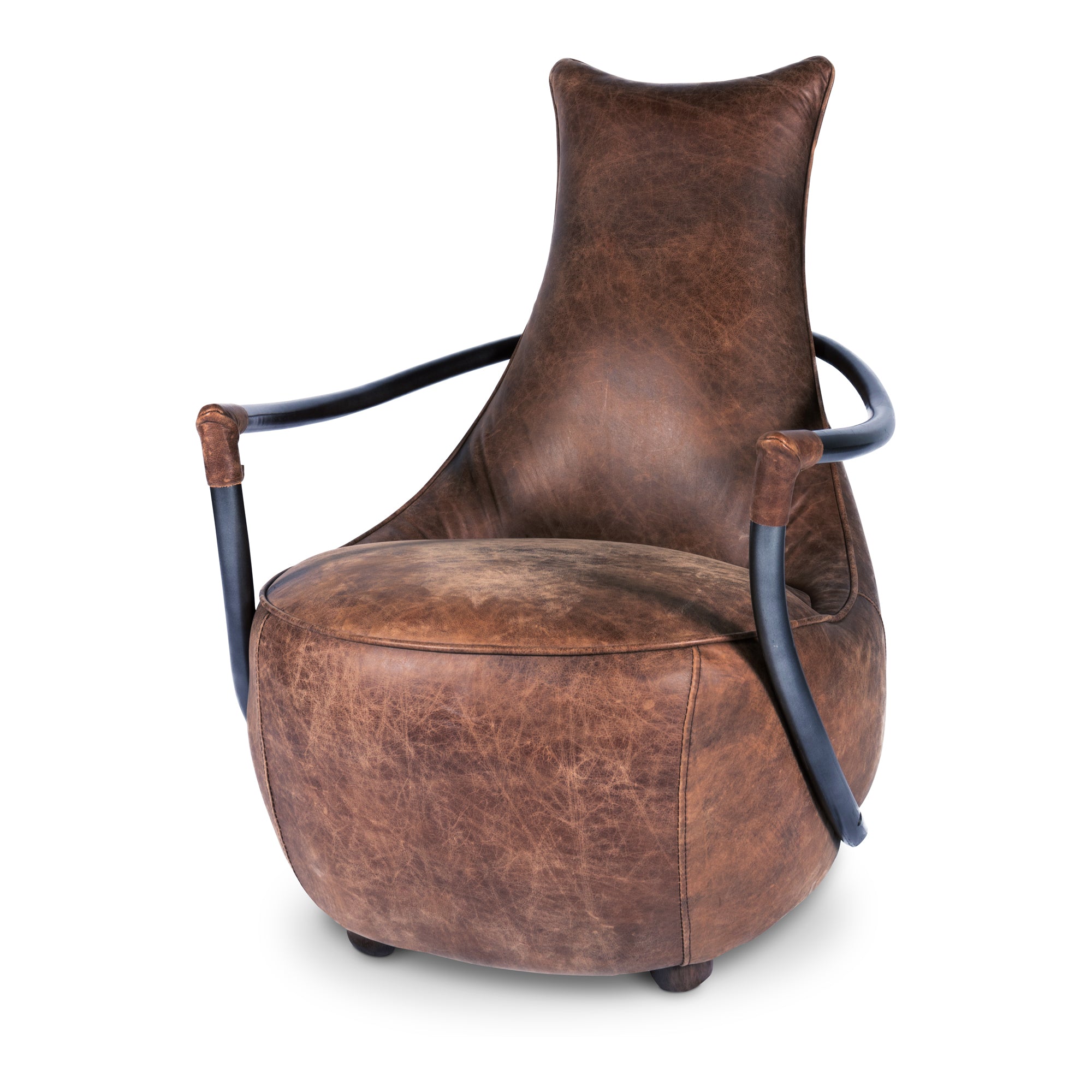 Moes Carlisle Club Chair Brown PK-1026-03