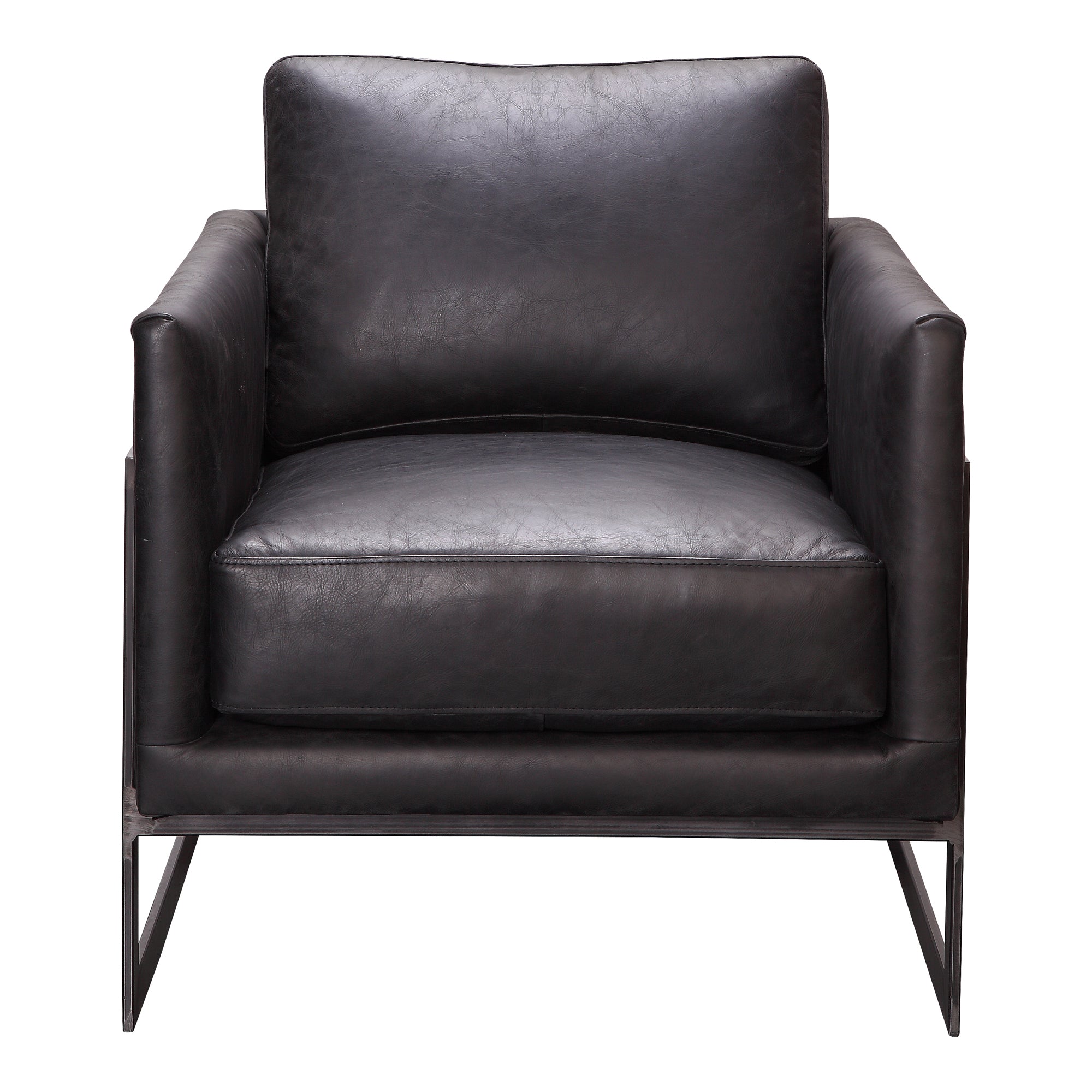 Moes Luxley Club Chair Black PK-1082-02