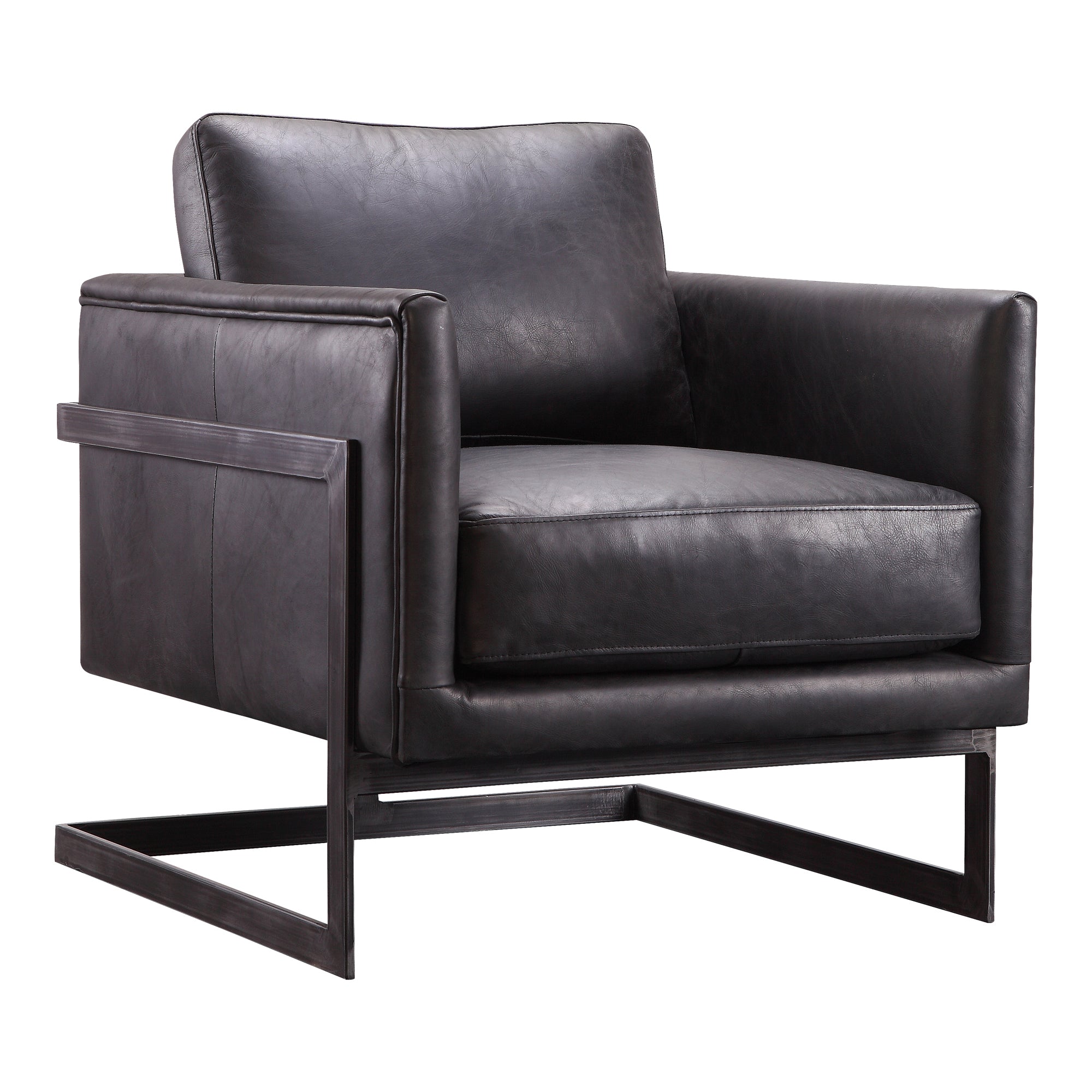Moes Luxley Club Chair Black PK-1082-02