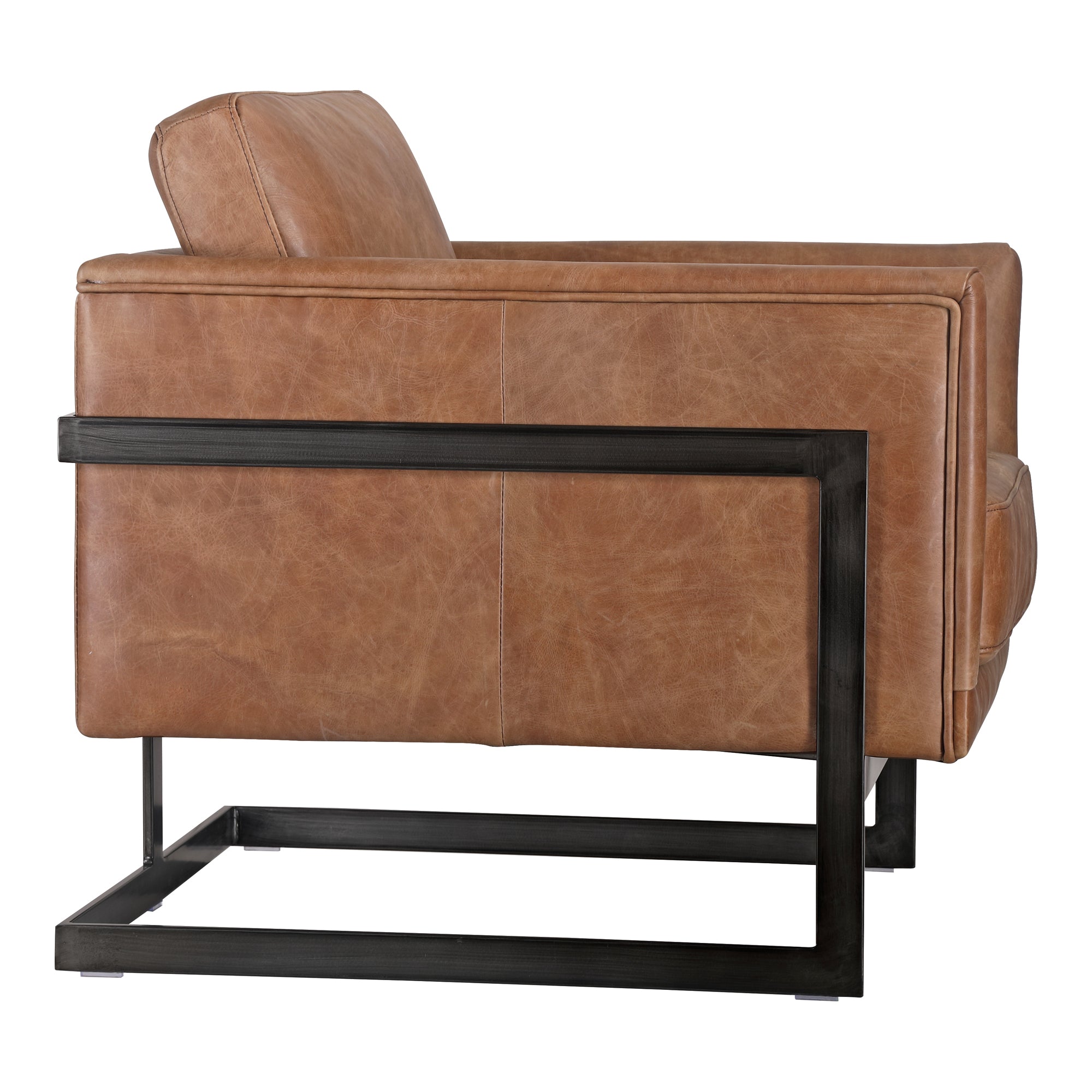 Moes Luxley Club Chair Brown PK-1082-14