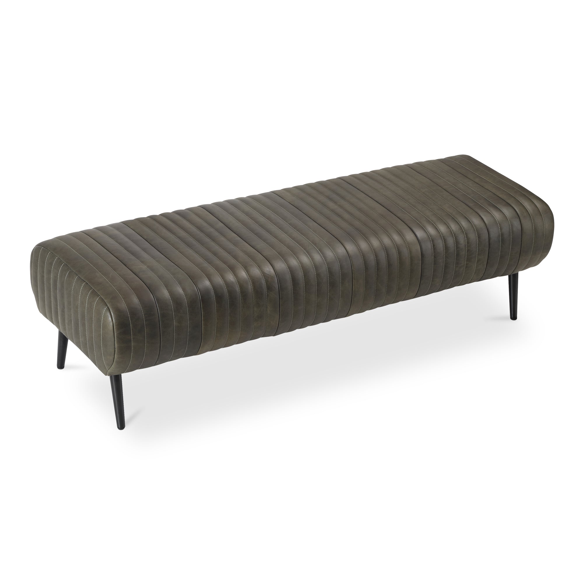 Moes Endora Bench Charred Olive PK-1105-16