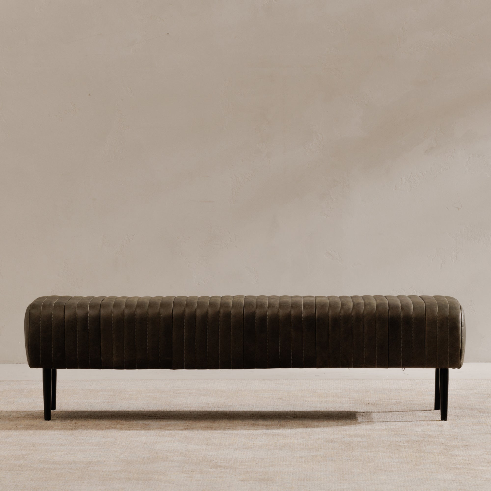 Moes Endora Bench Charred Olive PK-1105-16