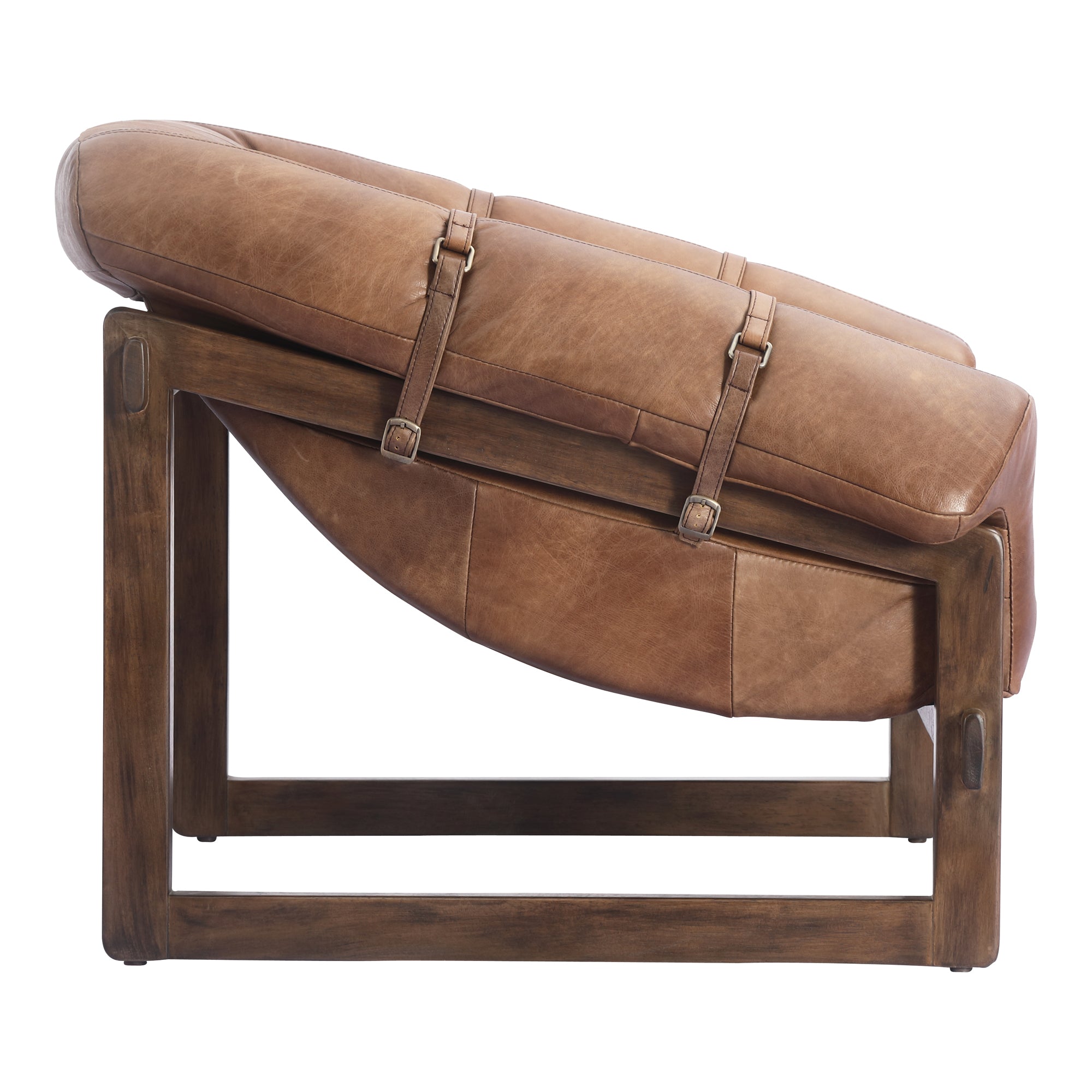 Moes Bellos Accent Chair Open Road Brown PK-1112-14