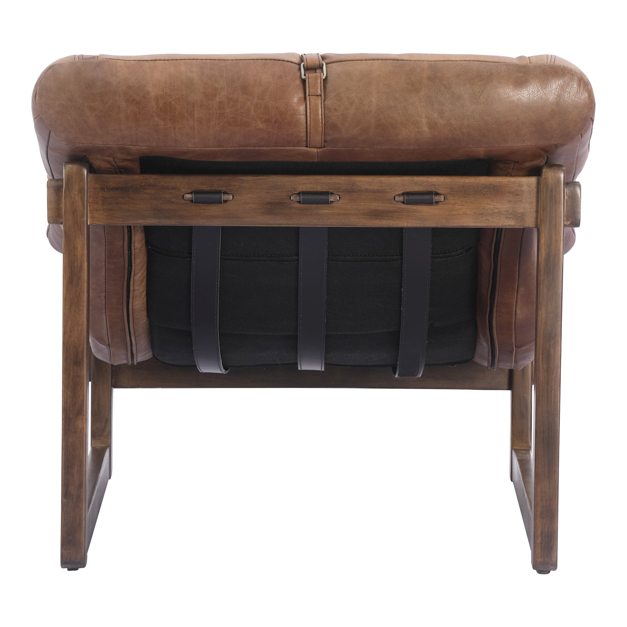 Moes Bellos Accent Chair Open Road Brown PK-1112-14