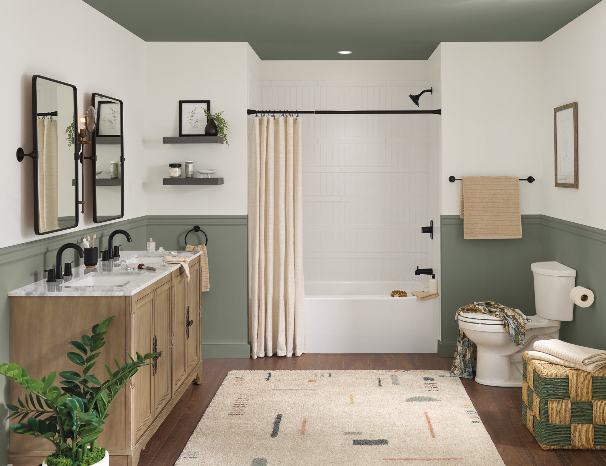 Peerless Flute™ Tub and Shower Trim Kit