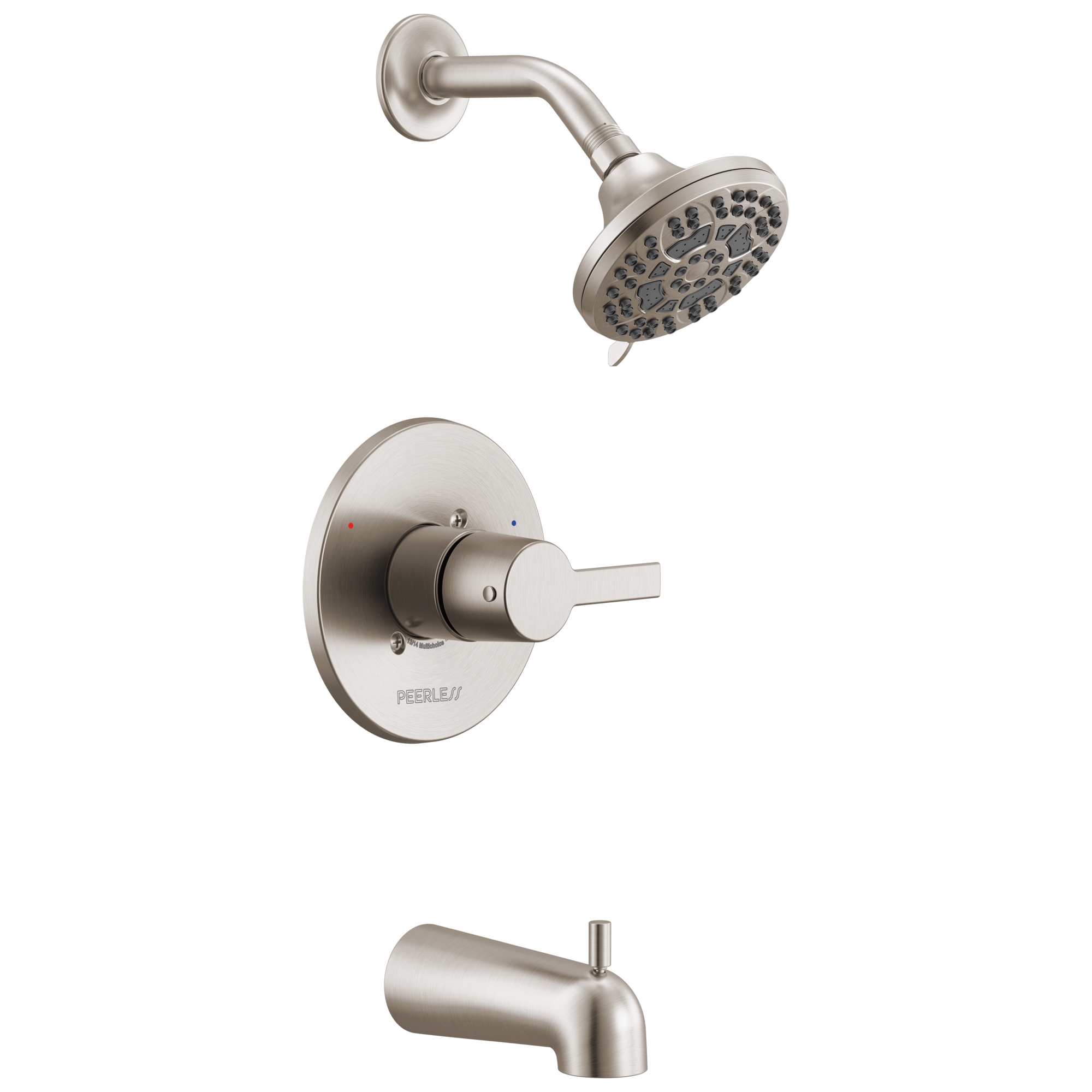 Peerless Flute™ Tub and Shower Trim Kit