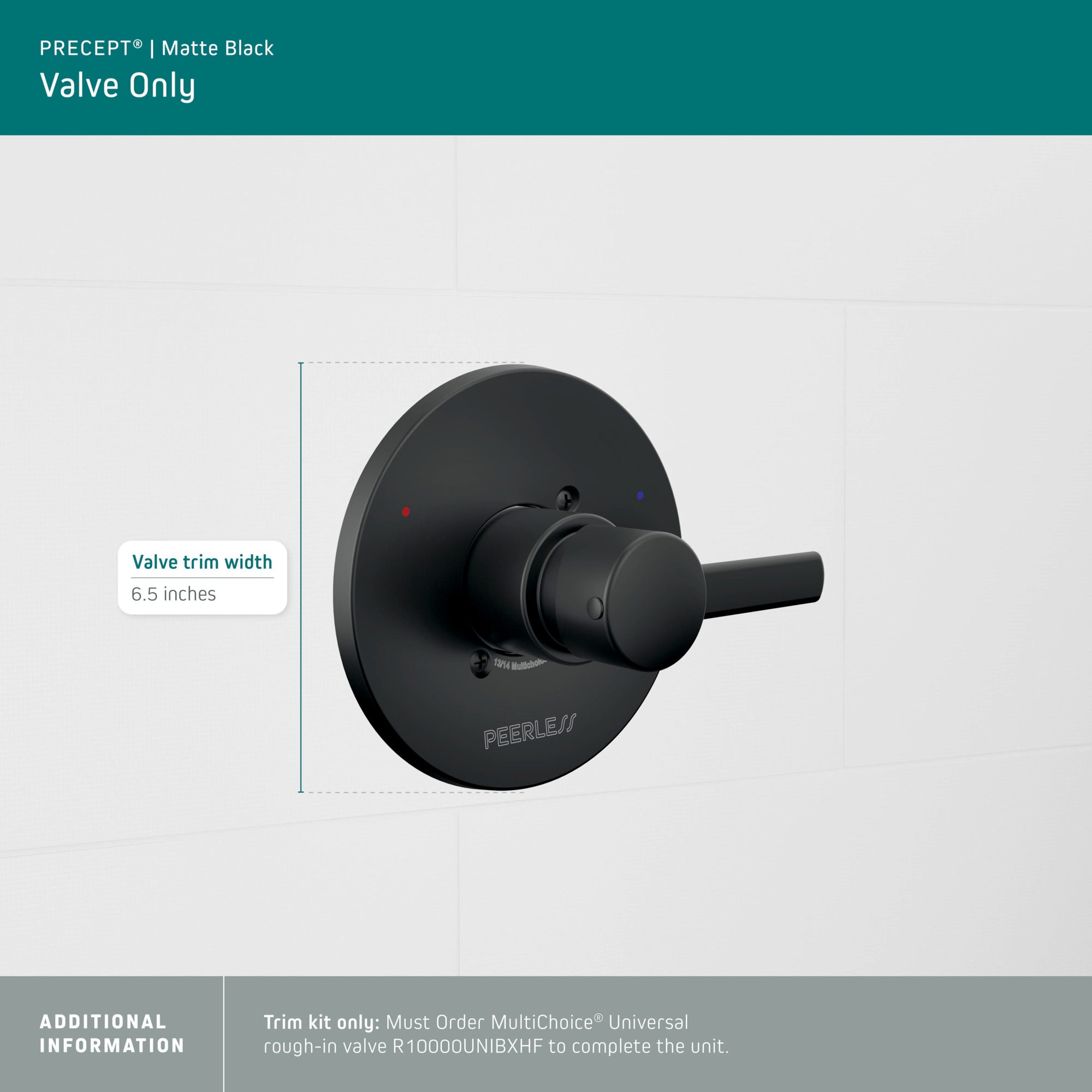 Peerless Precept® Valve only trim