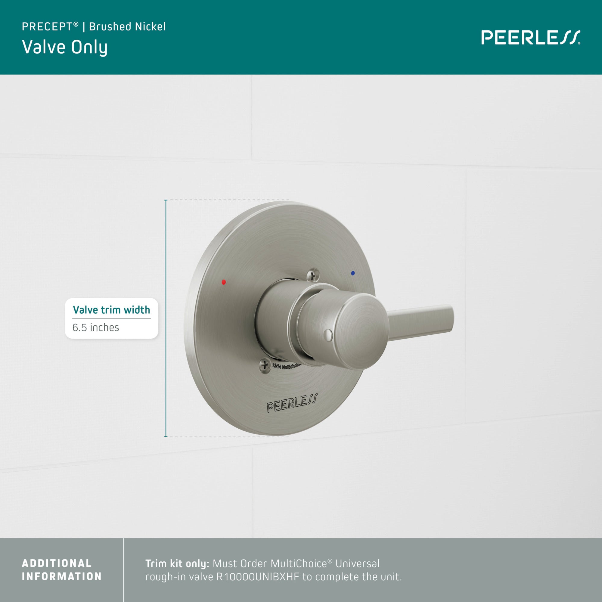 Peerless Precept® Valve only trim