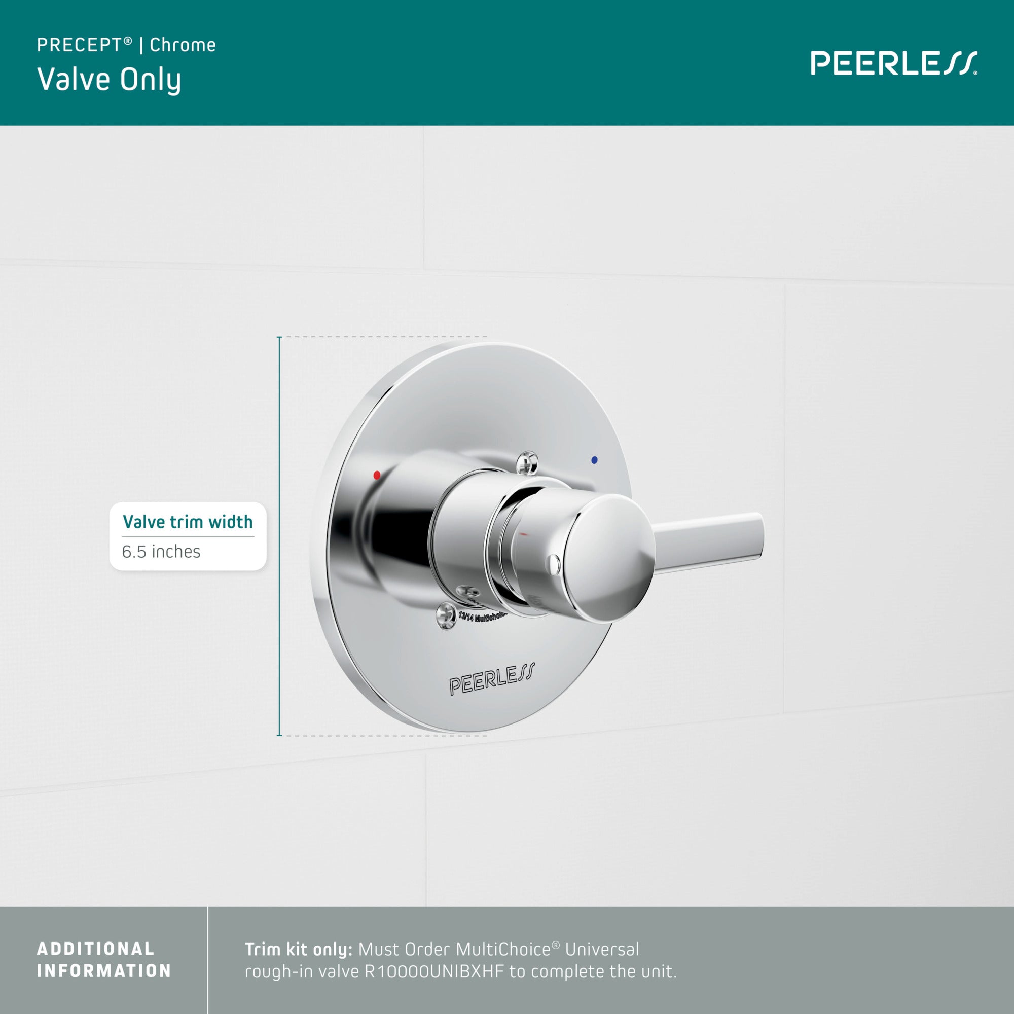Peerless Precept® Valve only trim