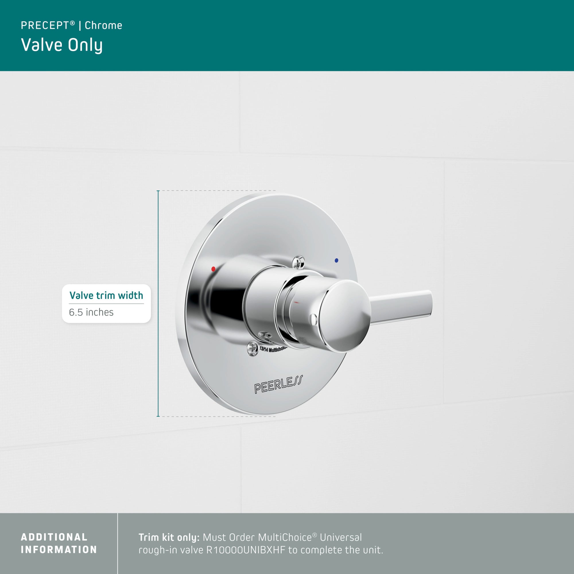 Peerless Precept® Valve only trim