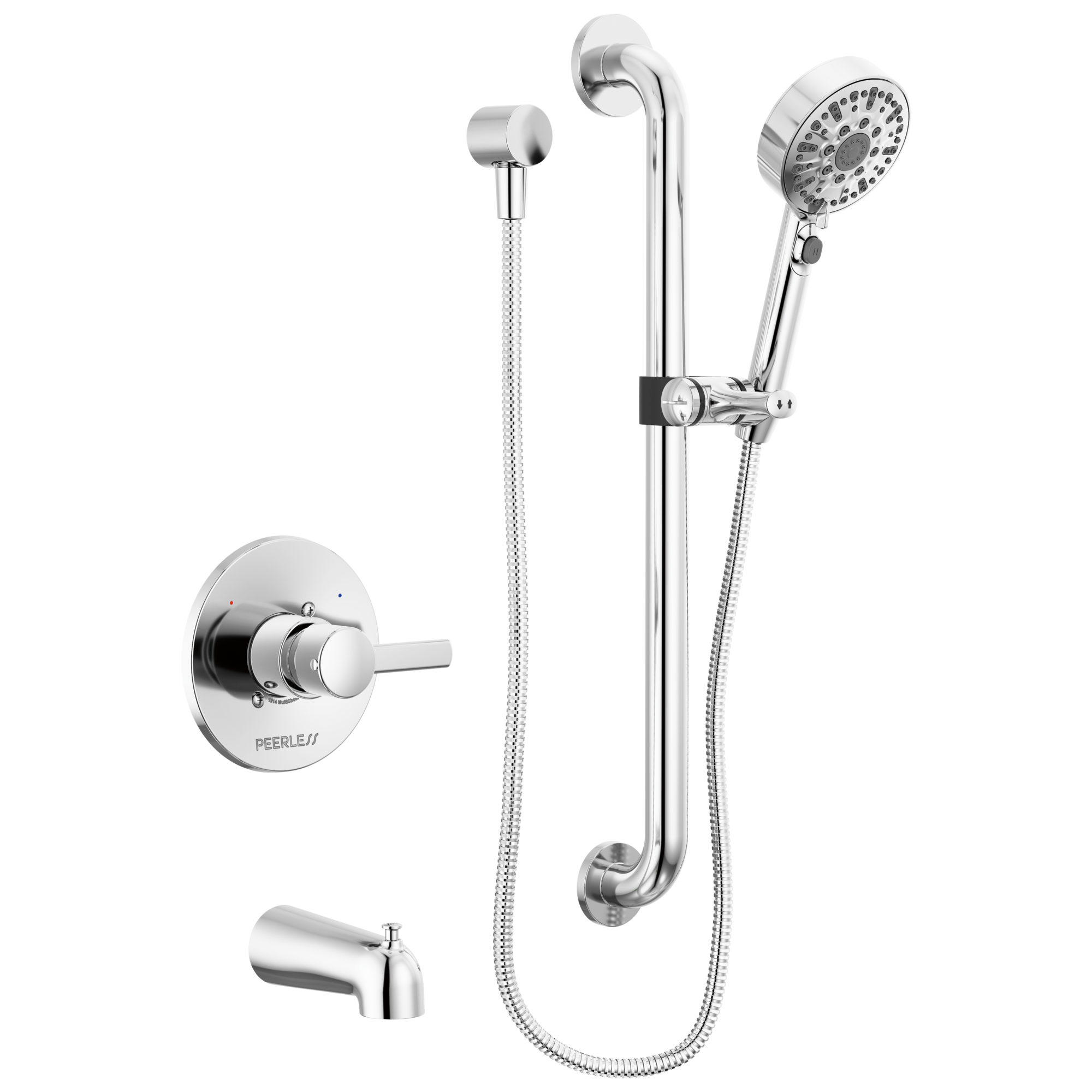 Peerless Precept® ADA tub and hand shower