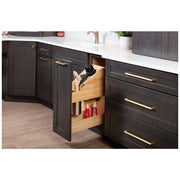 Hardware Resources "No Wiggle" Powered Vanity Pullout for Full Height Base Cabinet