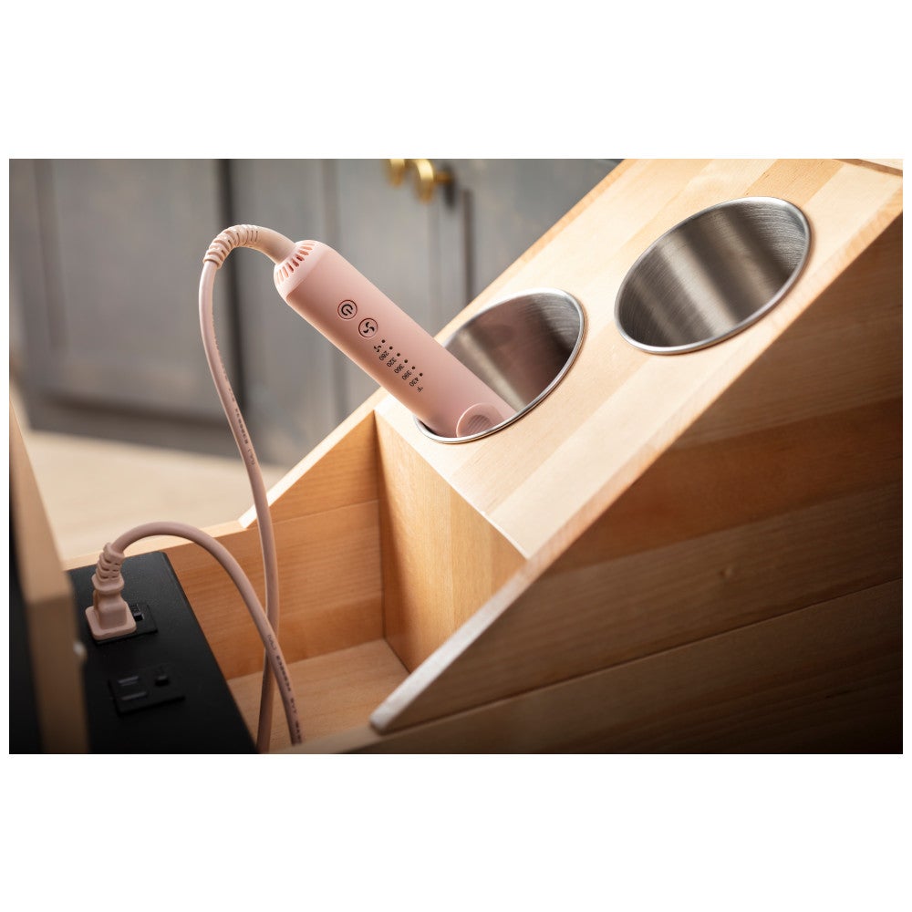 Hardware Resources "No Wiggle" Powered Vanity Pullout for Full Height Base Cabinet