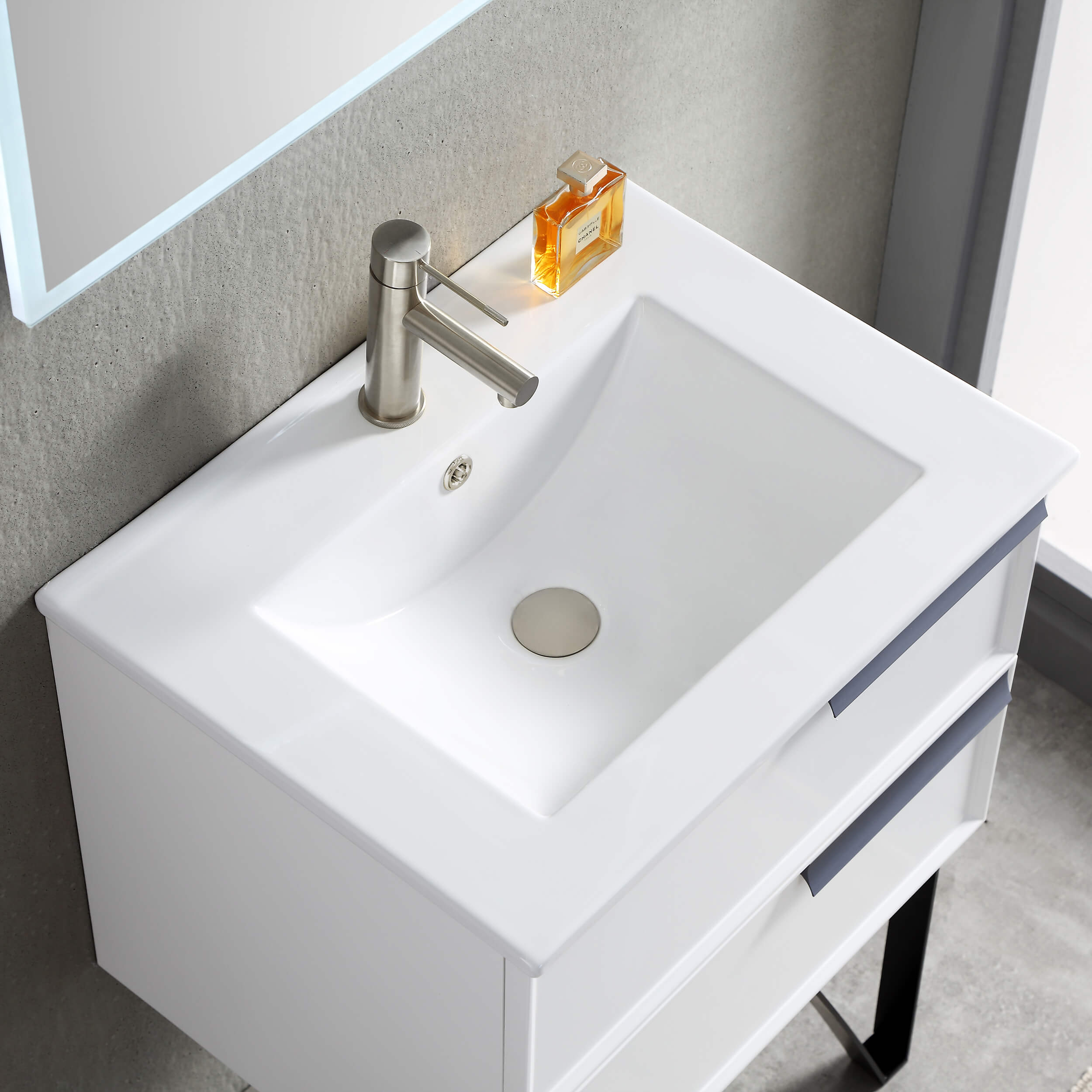 Pop Up Drain Stopper for Bathroom with Overflow - Full Cover