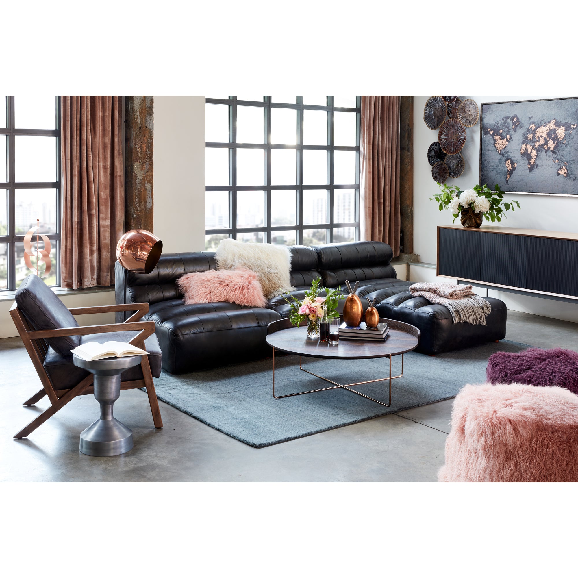 Moes Araya Sideboard Brown PX-1001-03-0