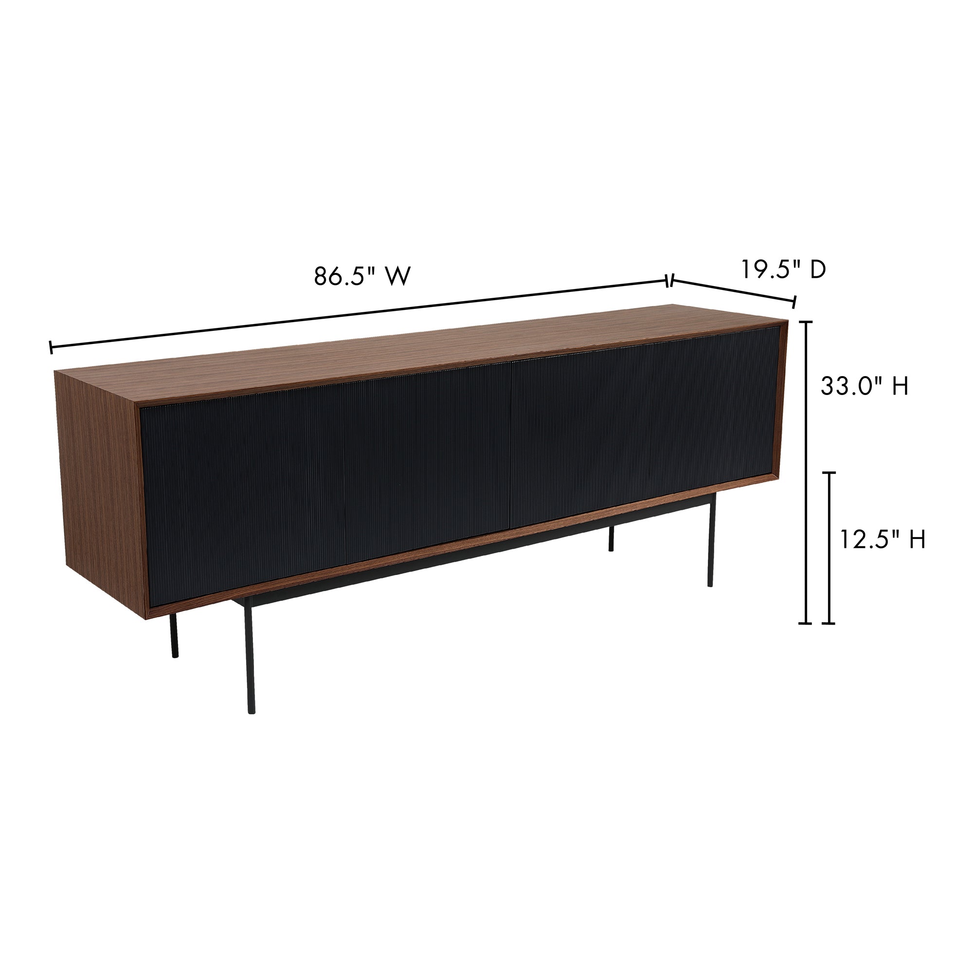Moes Araya Sideboard Brown PX-1001-03-0