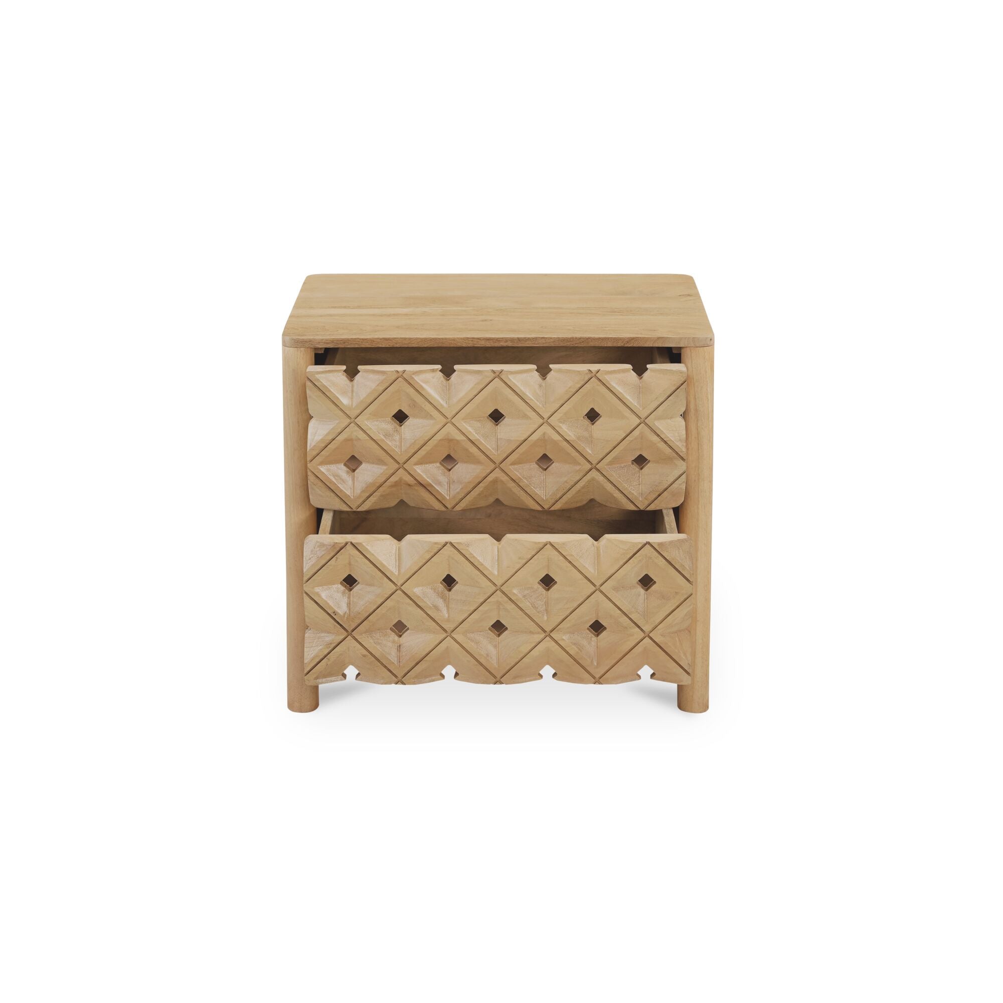 Moes Fulton Nightstand Natural PZ-1010-24