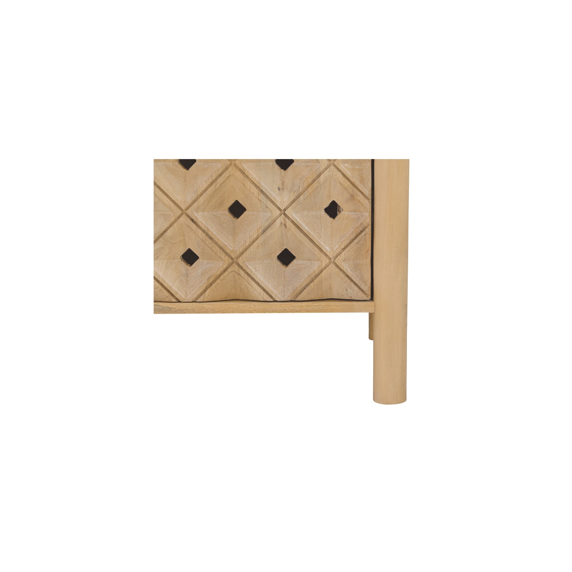 Moes Fulton 4 Door Sideboard Natural PZ-1012-24