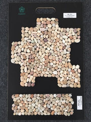 Riverstone Pebble Crystal ( Onyx )