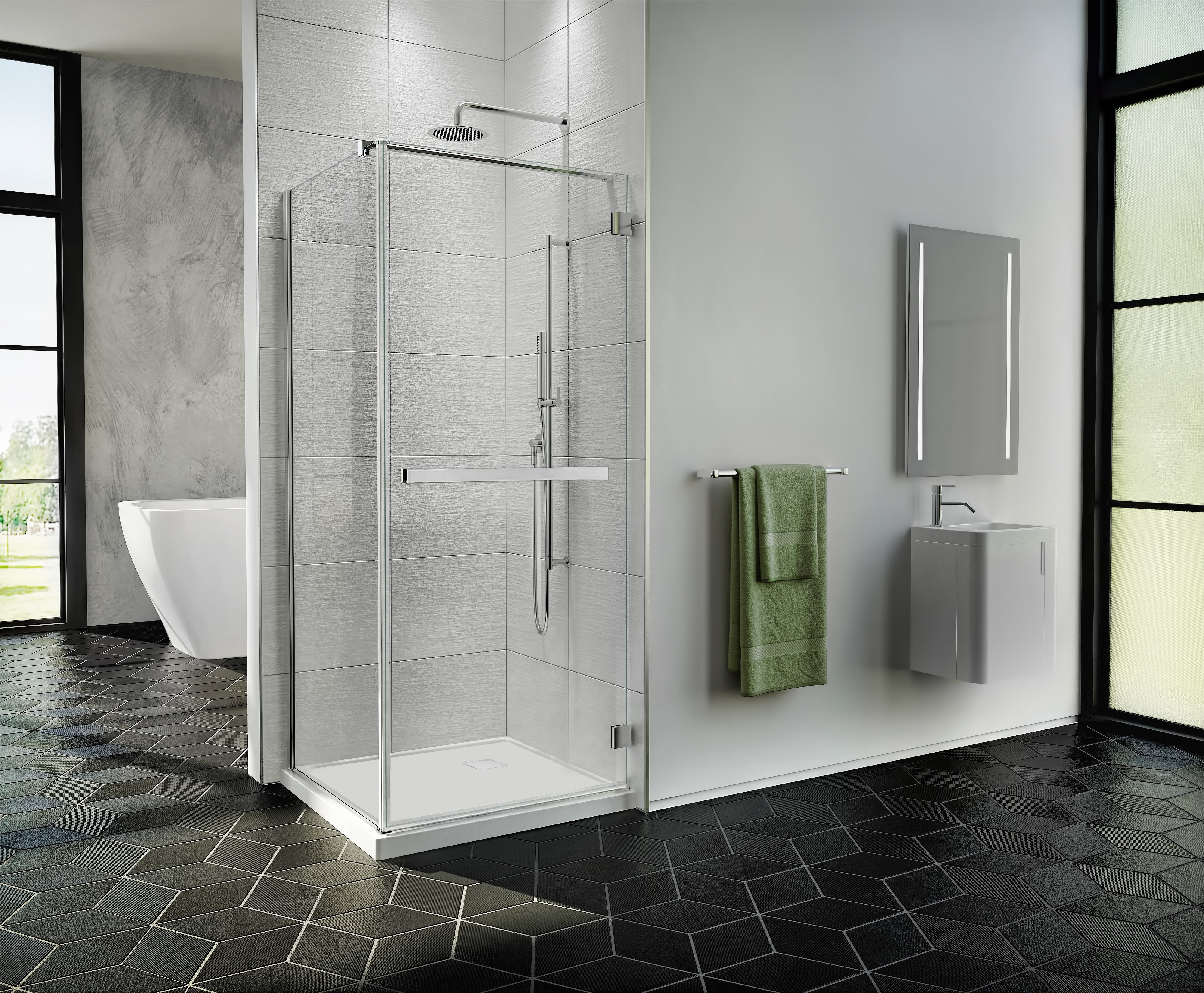 Pura Cube Shower Door