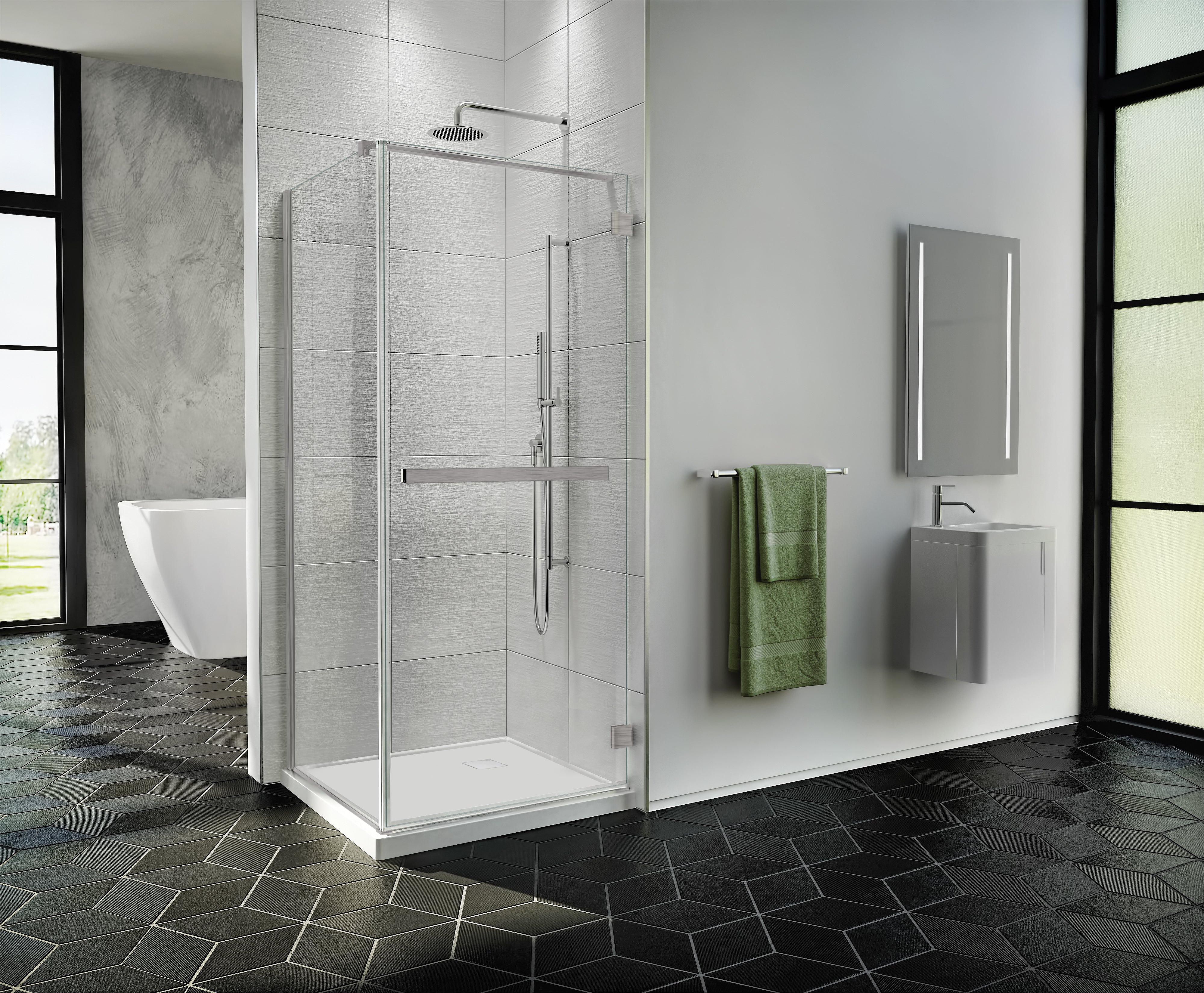 Pura Cube Shower Door