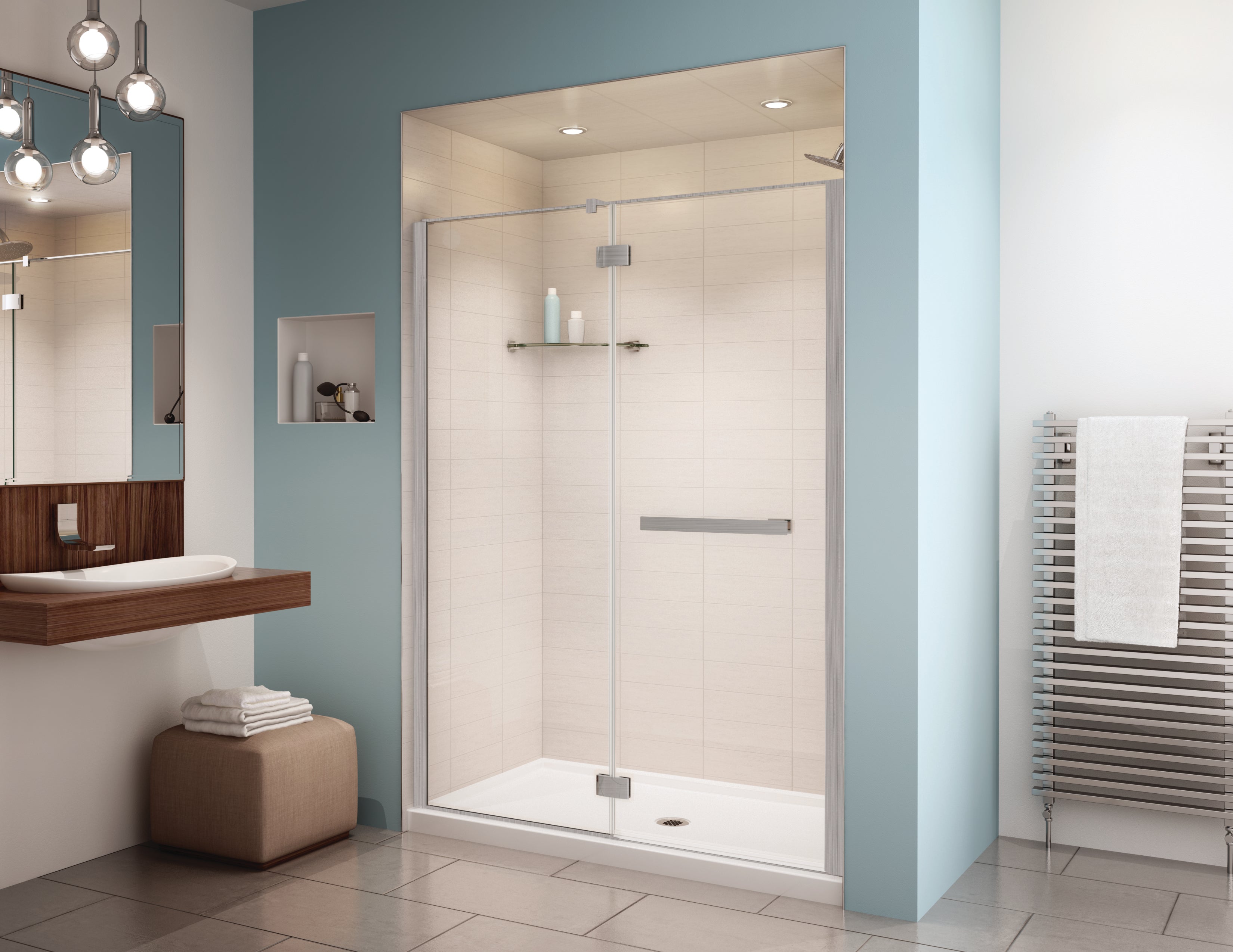 Pura In-line Shower Door