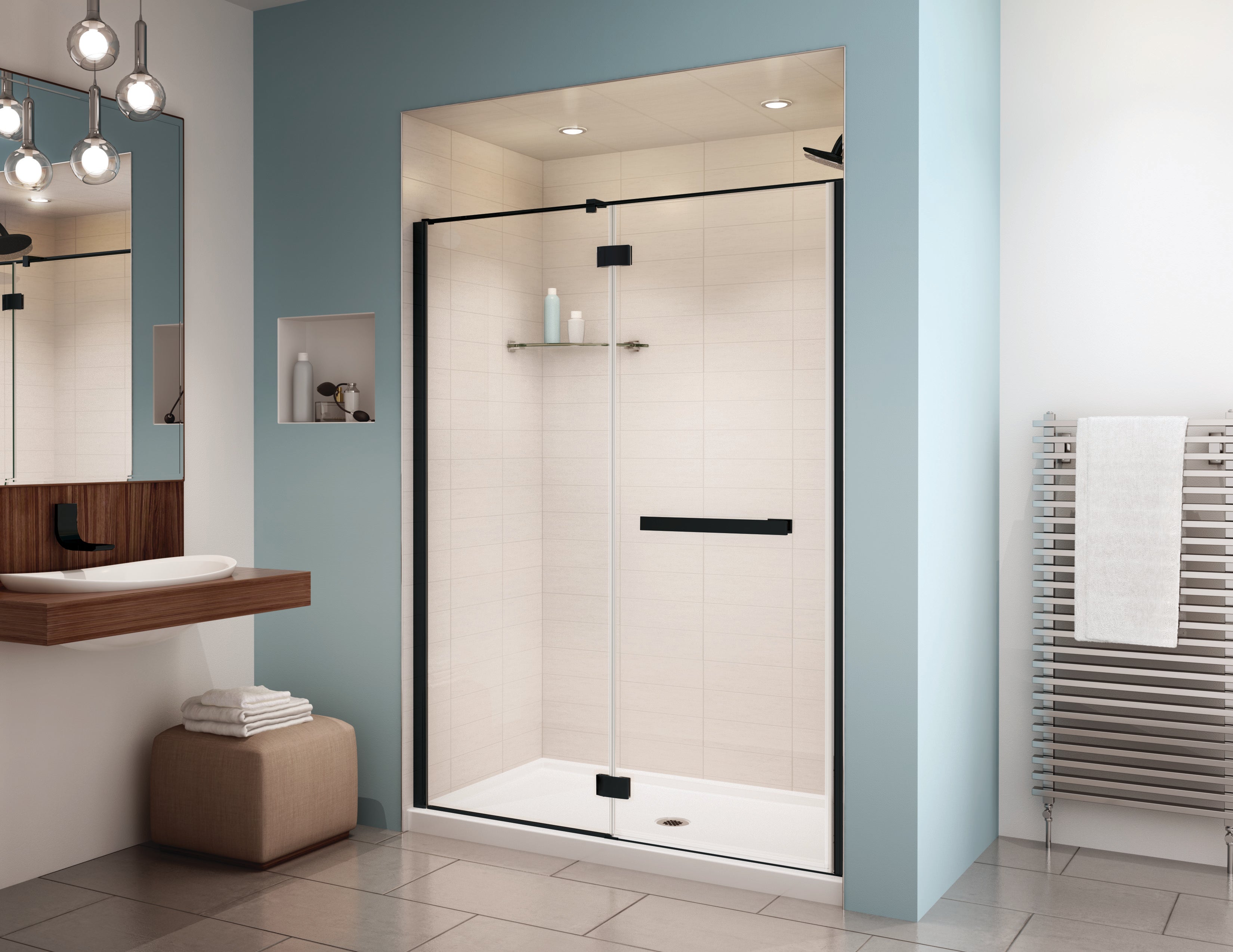 Pura In-line Shower Door