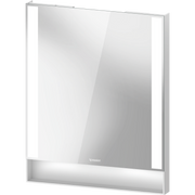 Duravit Qatego Control Mirror in Matte White, 3500K