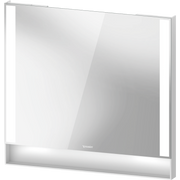 Duravit Qatego Control Mirror in Matte White, 3500K