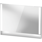 Duravit Qatego Control Mirror in Matte White, 3500K