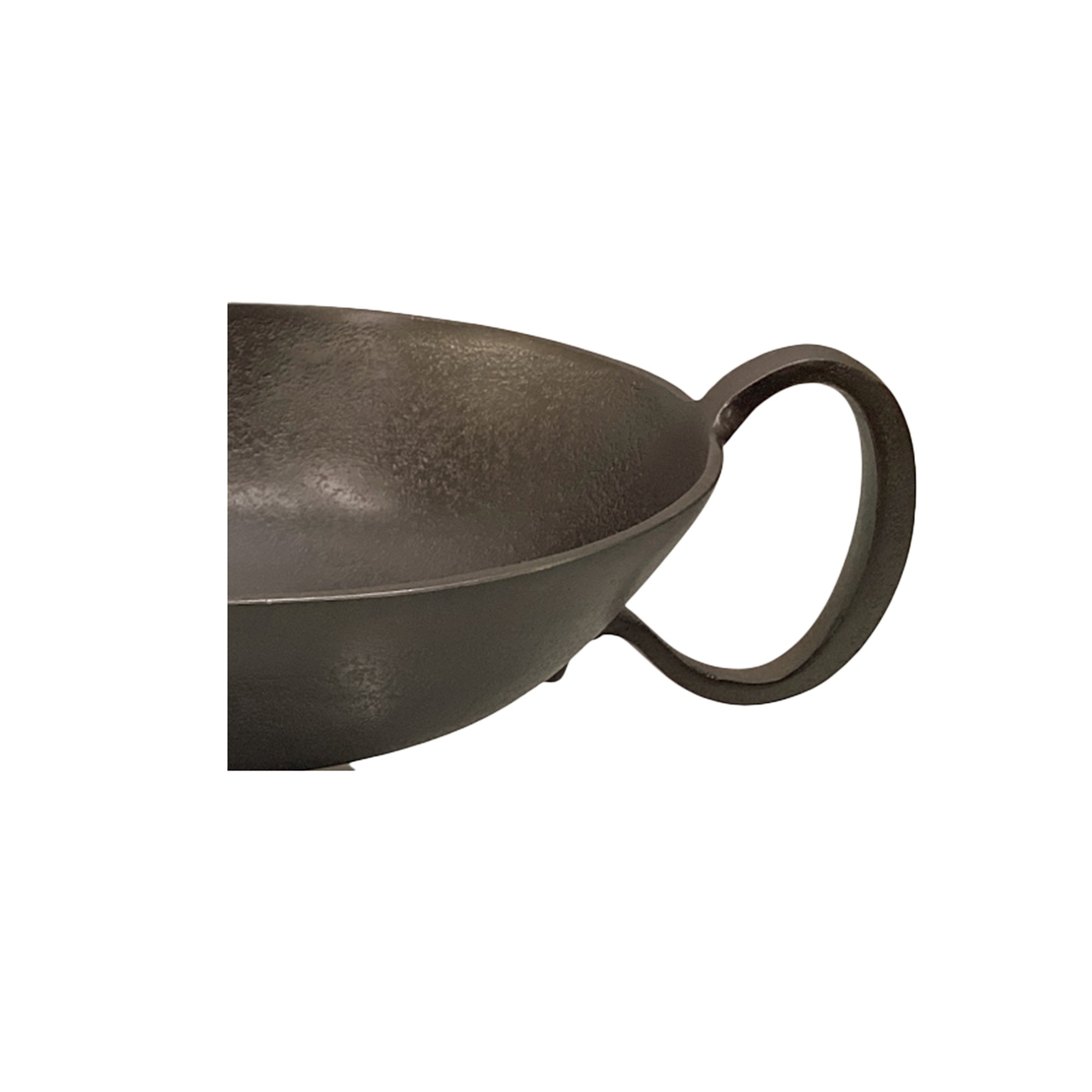Moes Floris Decorative Bowl Antique Brass Cast Aluminum QK-1035-51