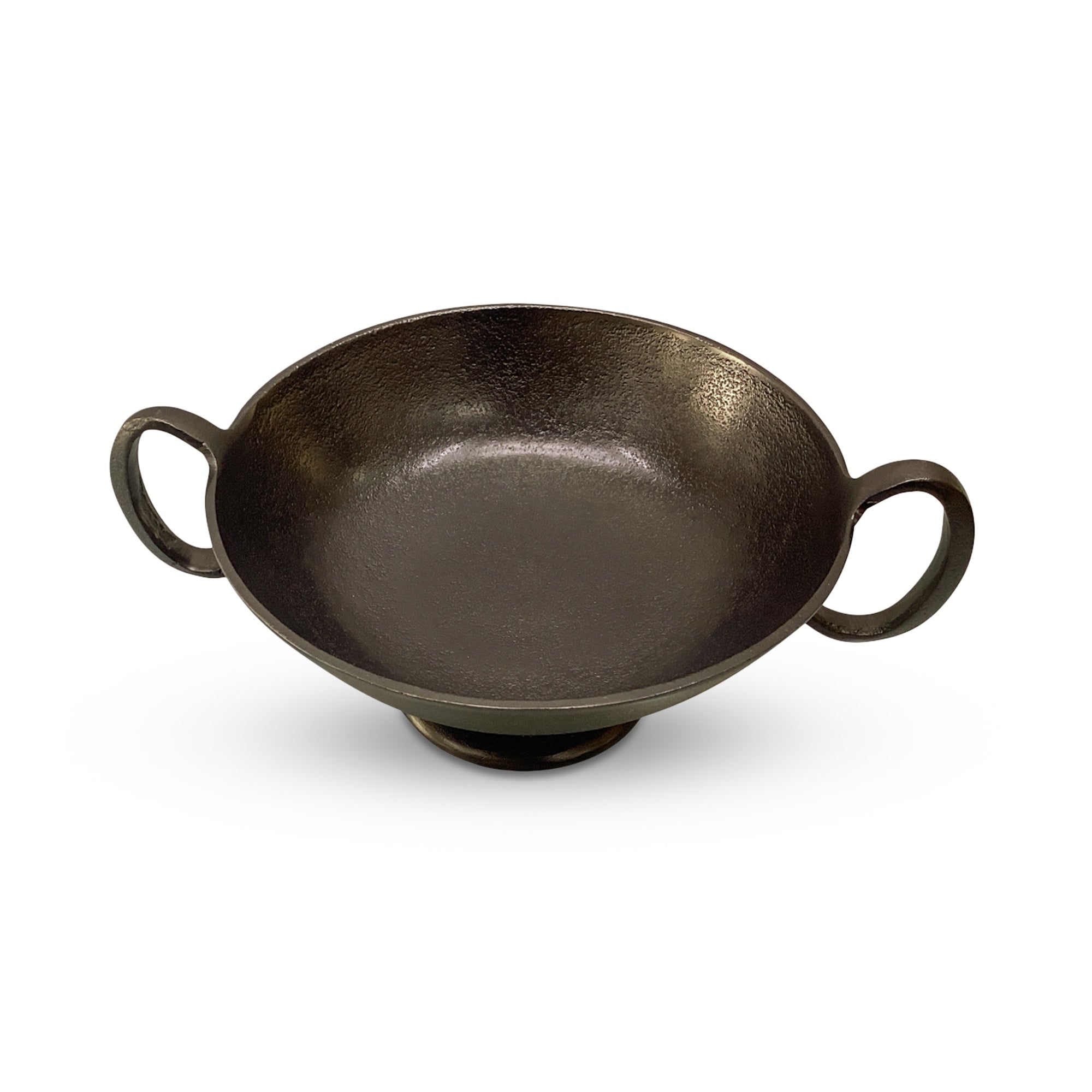 Moes Floris Decorative Bowl Antique Brass Cast Aluminum QK-1035-51