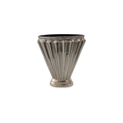 Moes Jade Vase Aged Pewter Cast Aluminum QK-1036-07