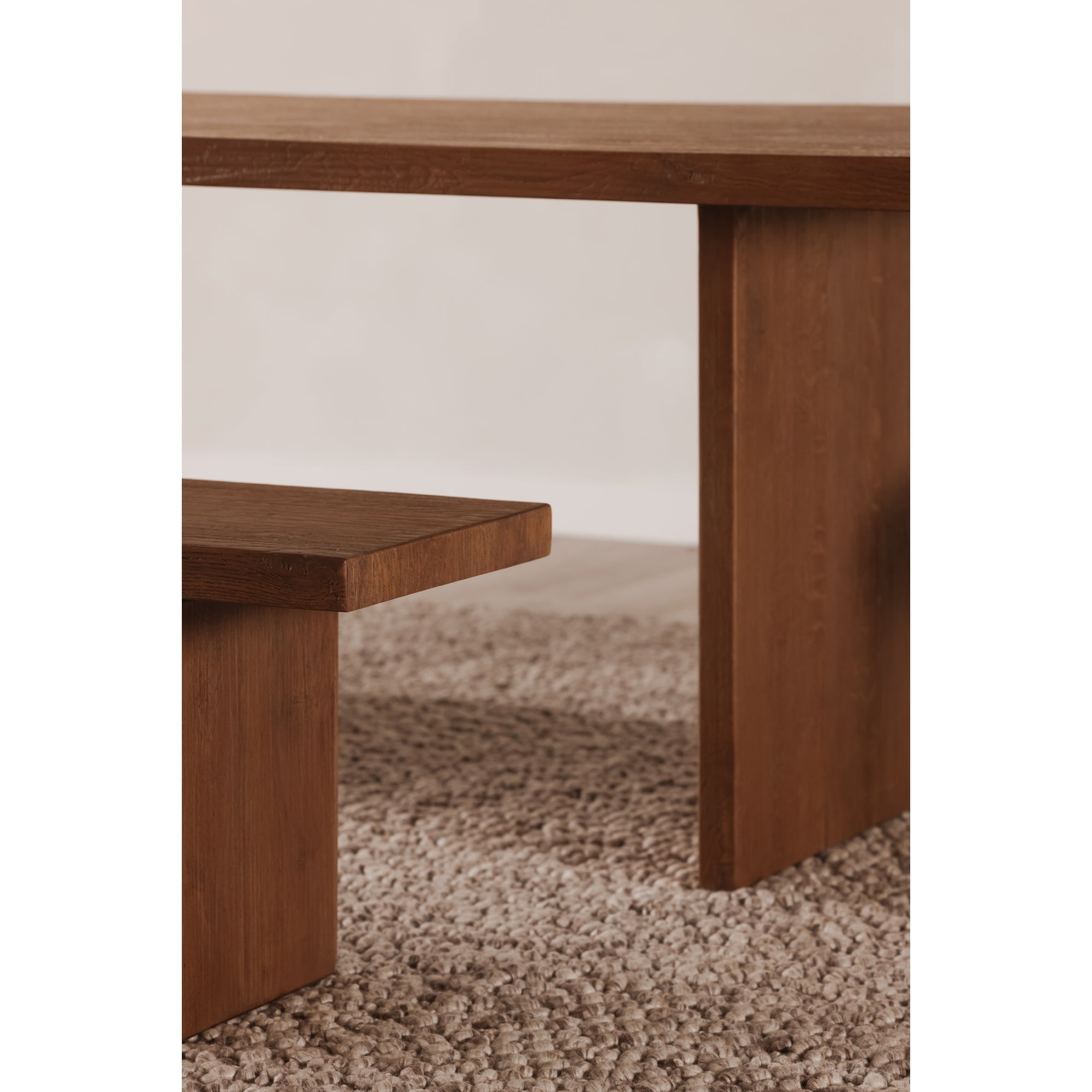 Moes Koshi Dining Table Sandblasted Amber Oak QM-1004-29-0