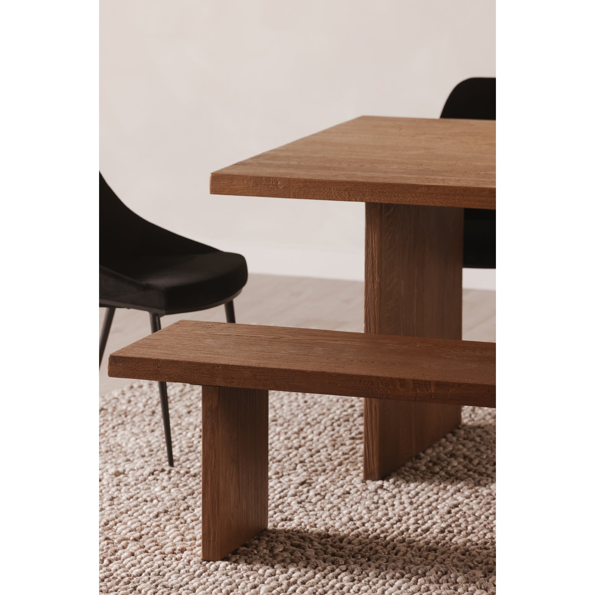 Moes Koshi Dining Table Sandblasted Amber Oak QM-1004-29-0