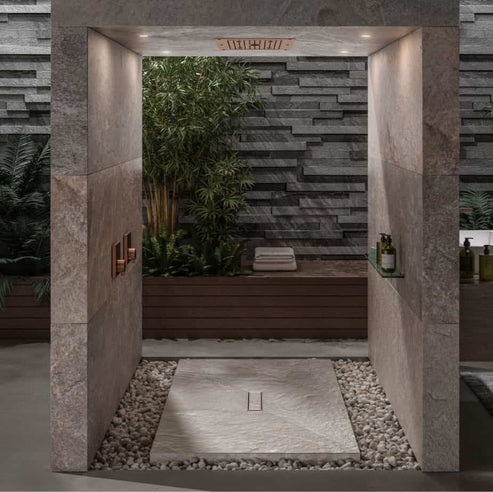 Lagos Veil (Tile-In) 12" Linear Shower Drain