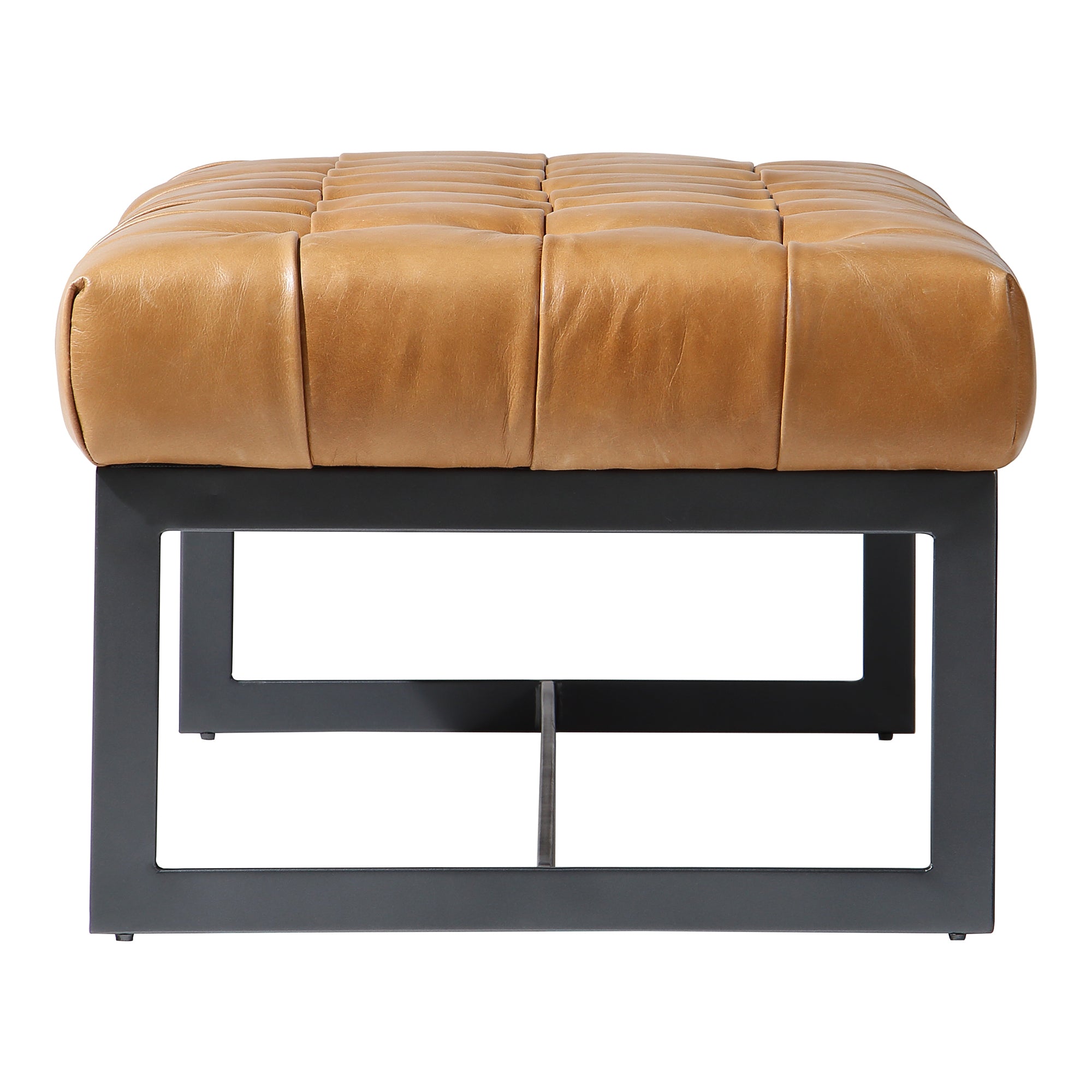 Moes Wyatt Leather Bench Tan QN-1002-40