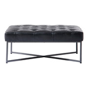 Moes Thad Ottoman Black QN-1029-02