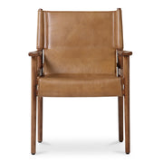 Moes Remy Arm Chair Tan Leather QN-1030-03