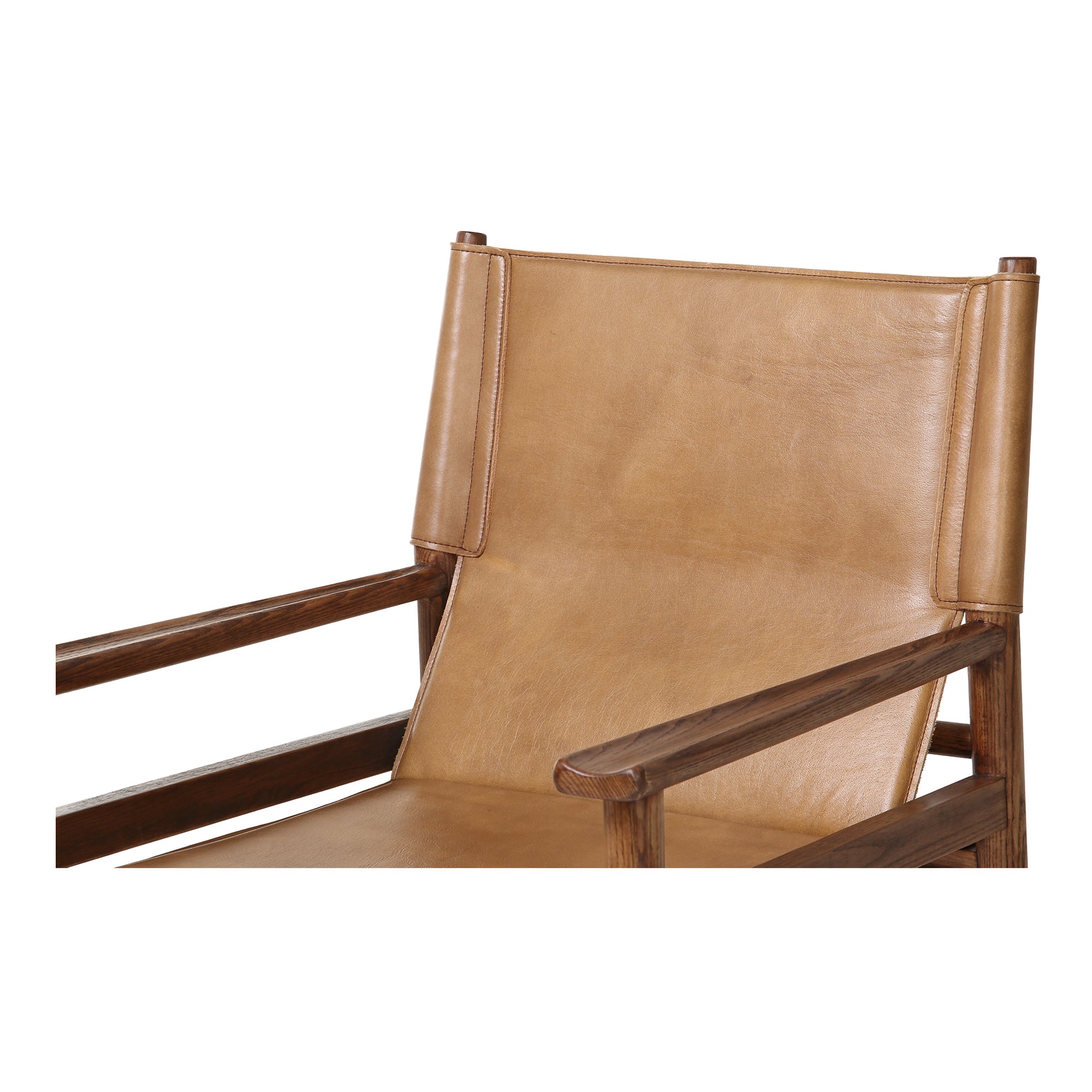 Moes Remy Arm Chair Tan Leather QN-1030-03