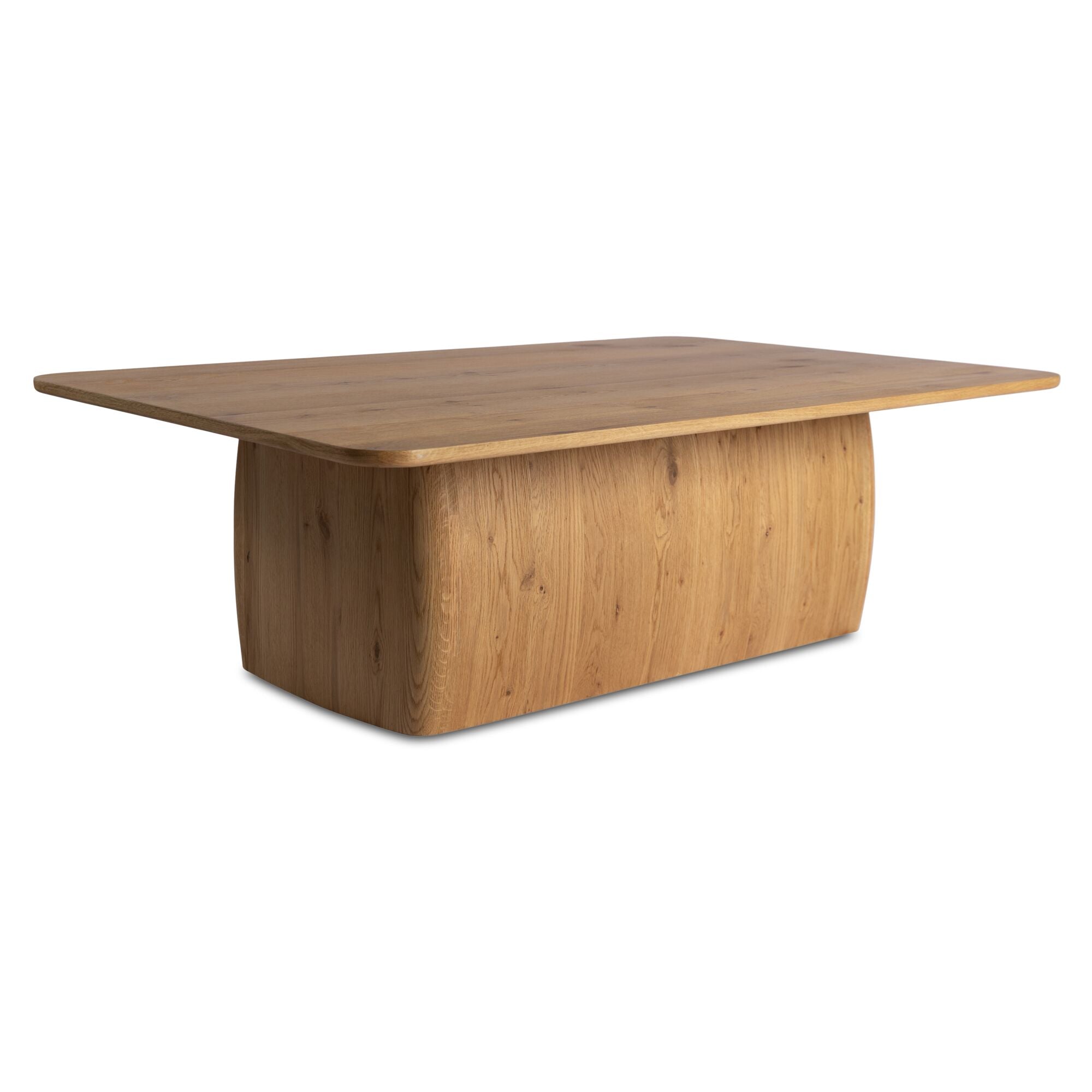 Moes Winston Coffee Table Rustic Oak QO-1020-24-0