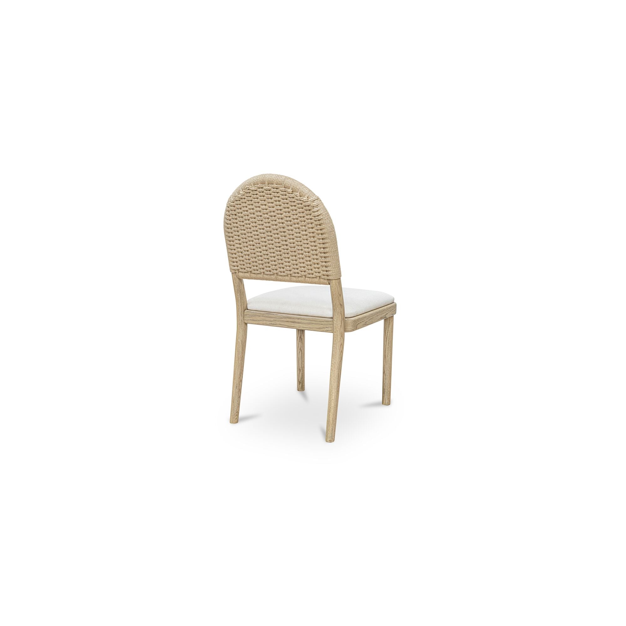 Moes Claire Dining Chair Natural-Set of Two QO-1025-24