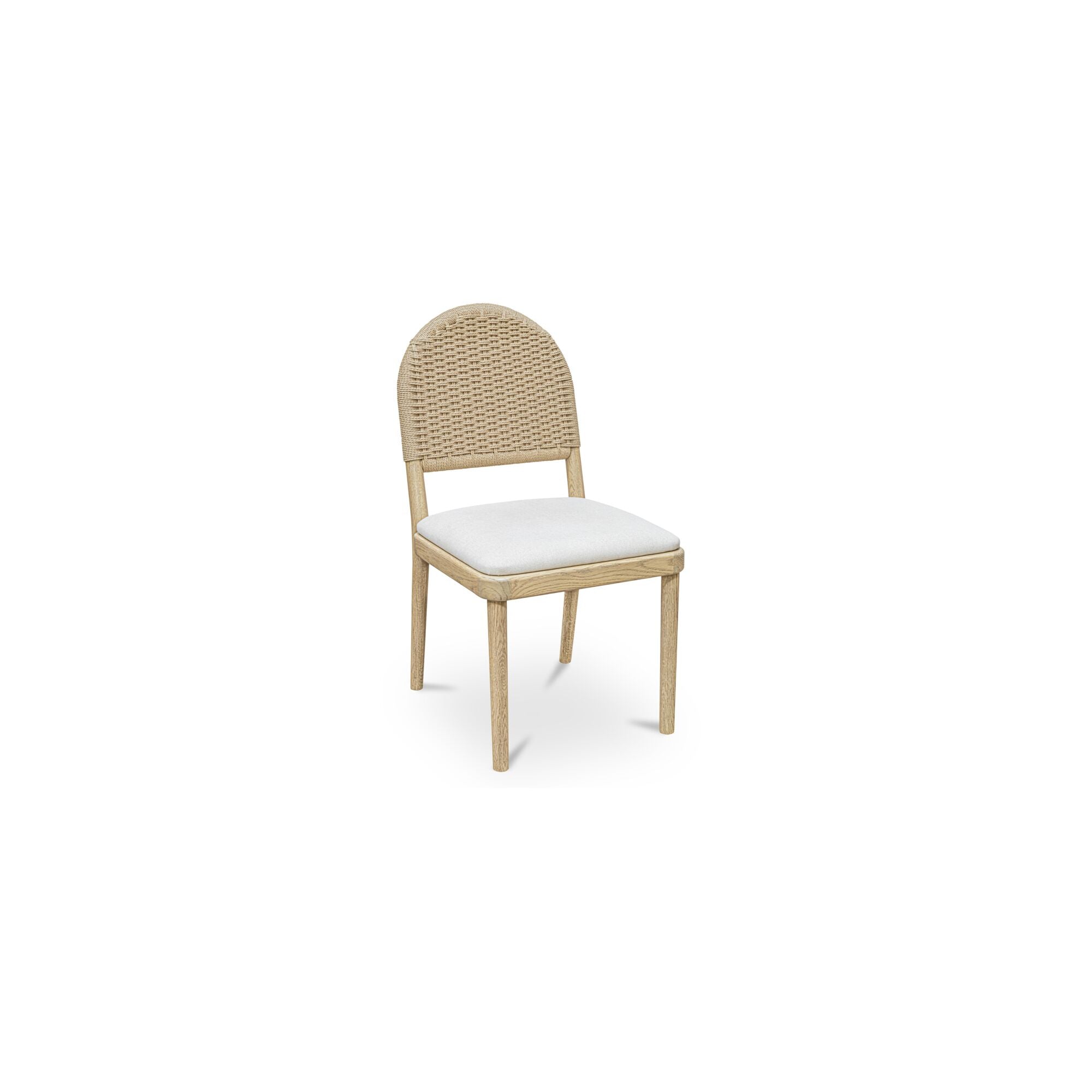 Moes Claire Dining Chair Natural-Set of Two QO-1025-24