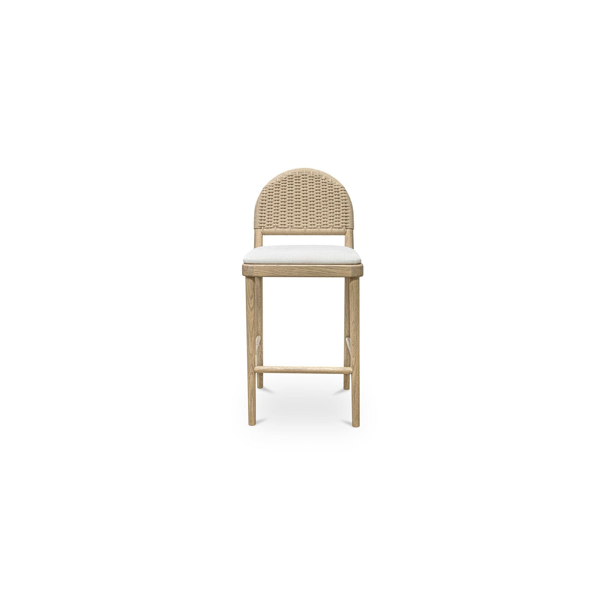 Moes Claire Counter Stool Natural QO-1026-24