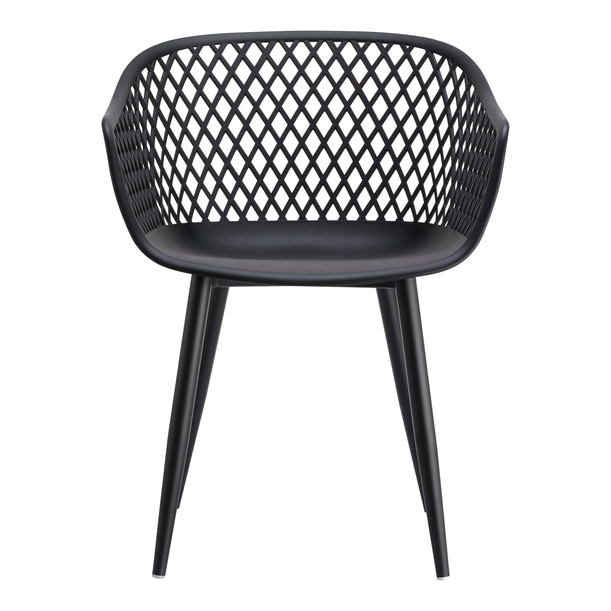 Moes Piazza Outdoor Chair Black - Set Of Two QX-1001-02