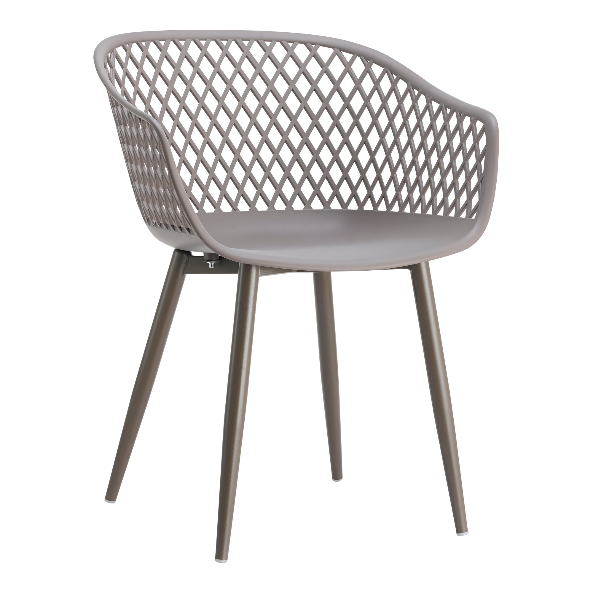 Moes Piazza Outdoor Chair Grey - Set Of Two QX-1001-15