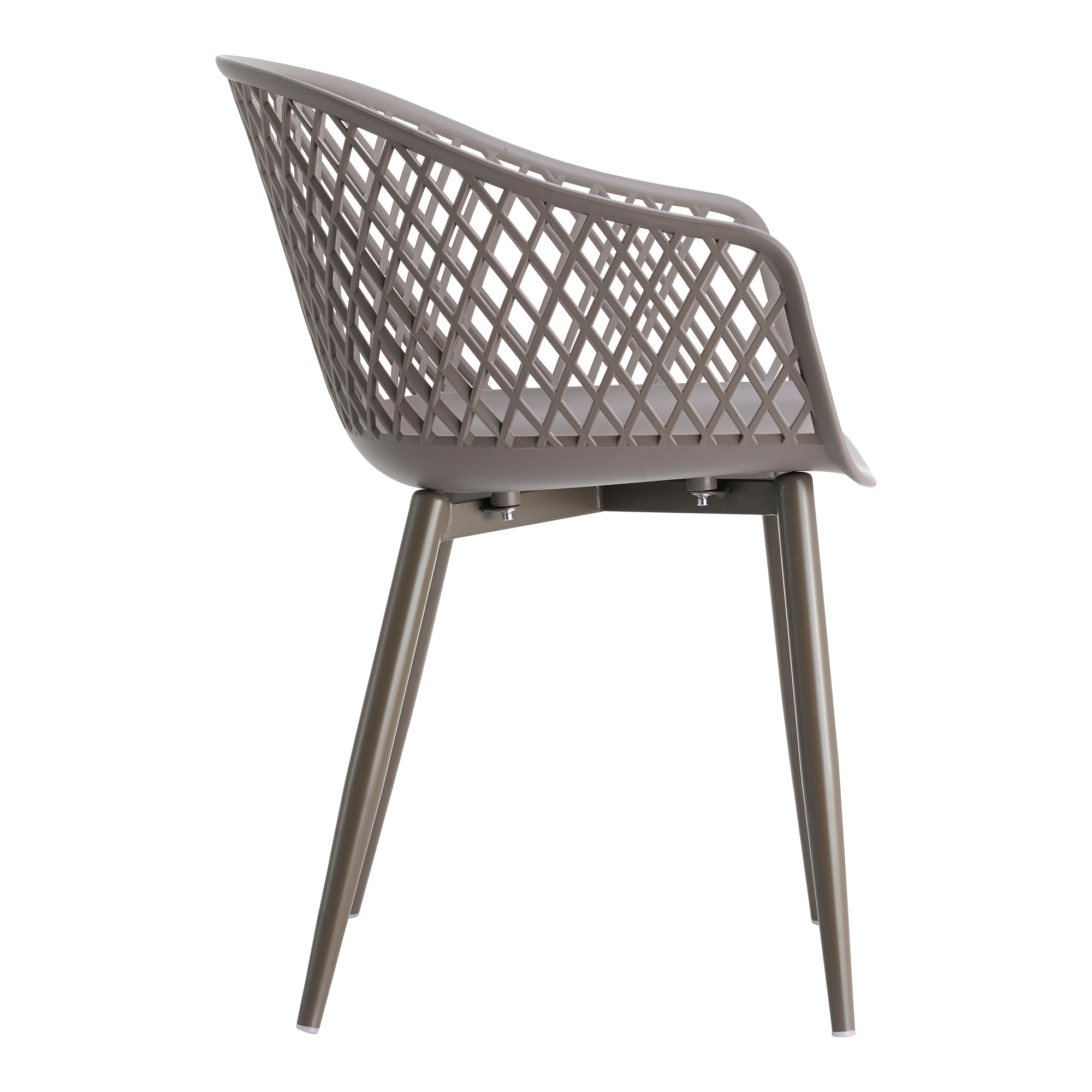 Moes Piazza Outdoor Chair Grey - Set Of Two QX-1001-15