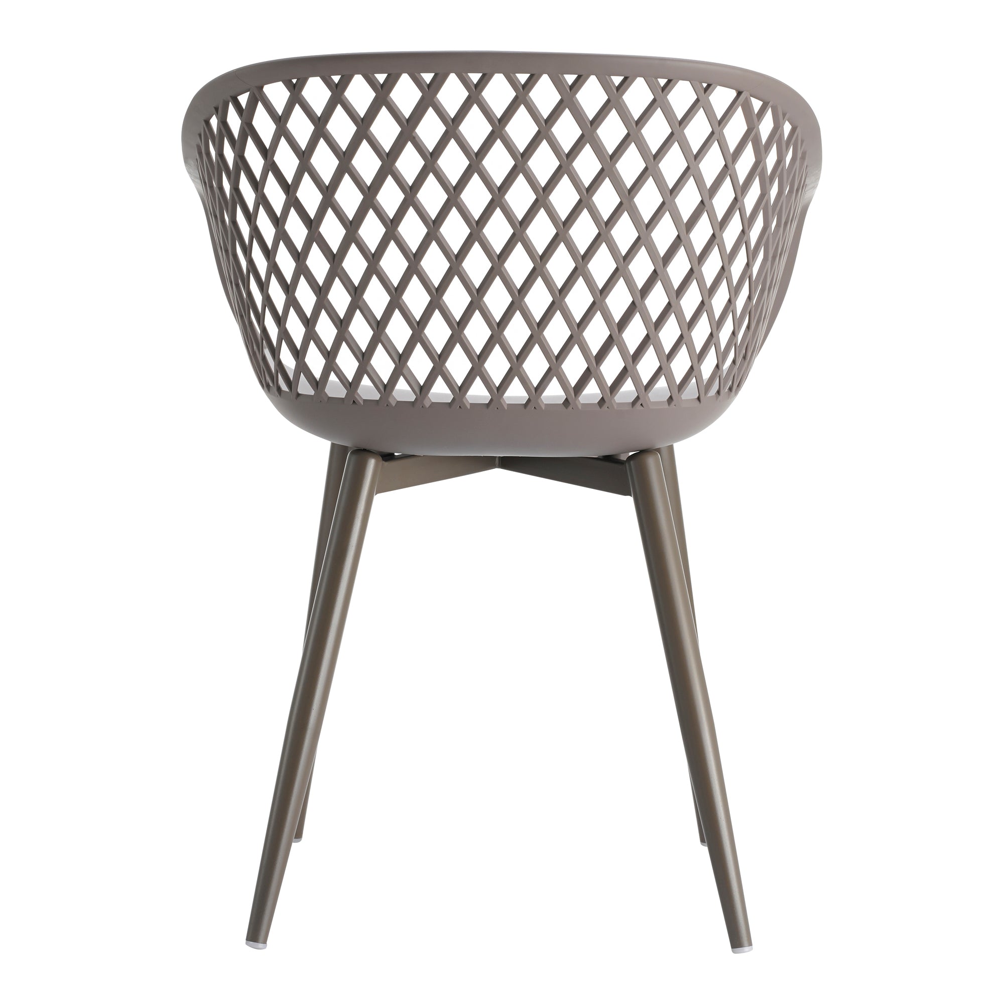 Moes Piazza Outdoor Chair Grey - Set Of Two QX-1001-15