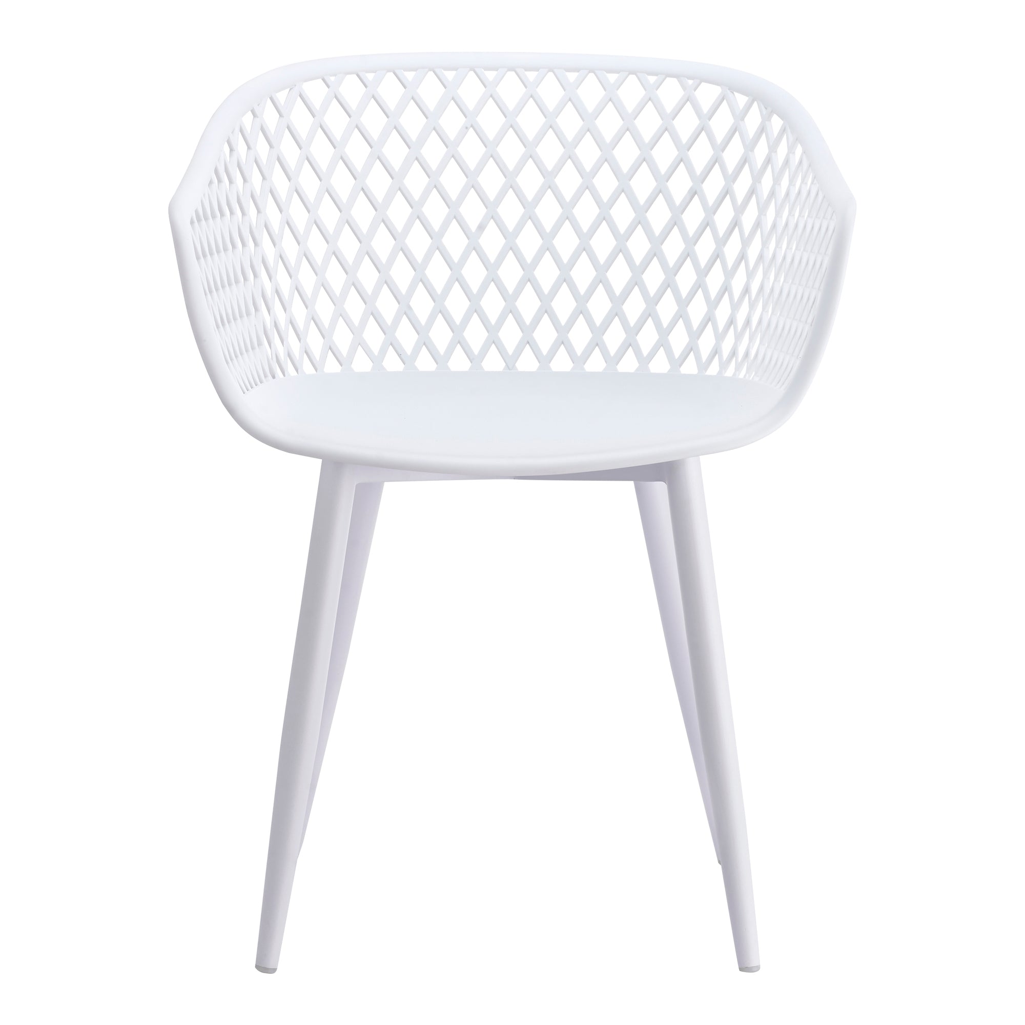 Moes Piazza Outdoor Chair White - Set Of Two QX-1001-18